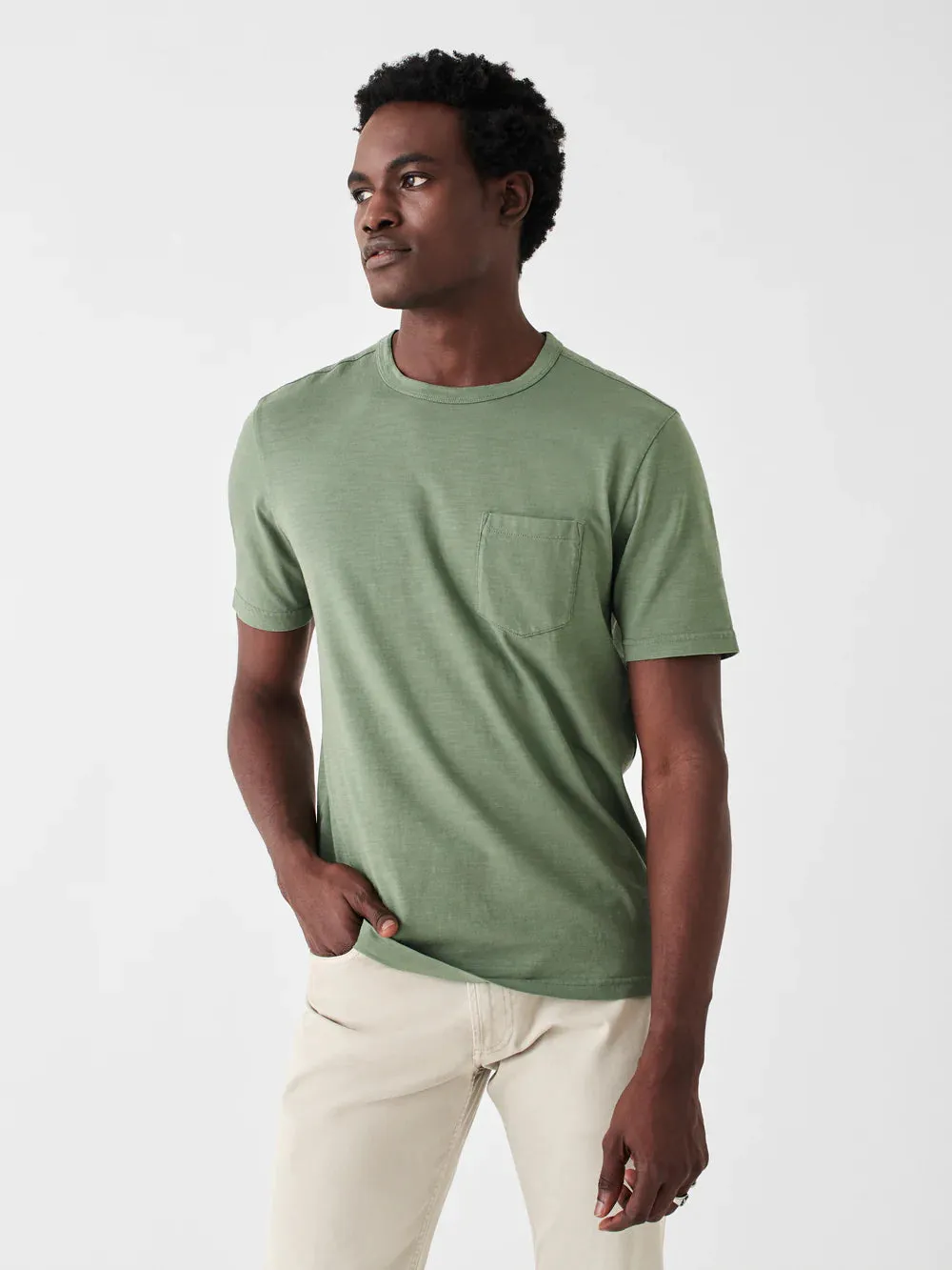 Faherty - Sunwashed Pocket Tee - Various Colors Available
