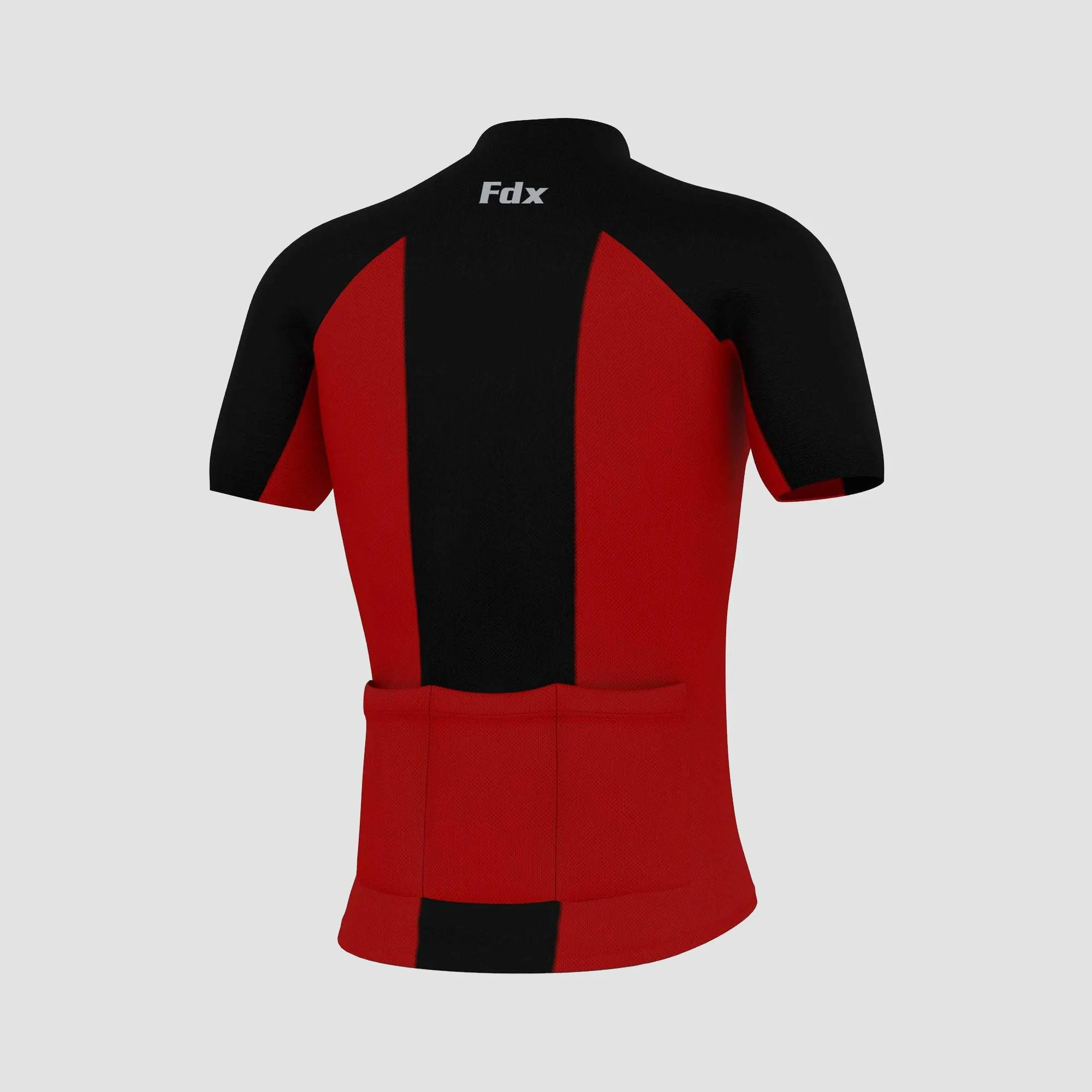 Fdx Brisk Red Men's & Boy's Short Sleeve Summer Cycling Jersey