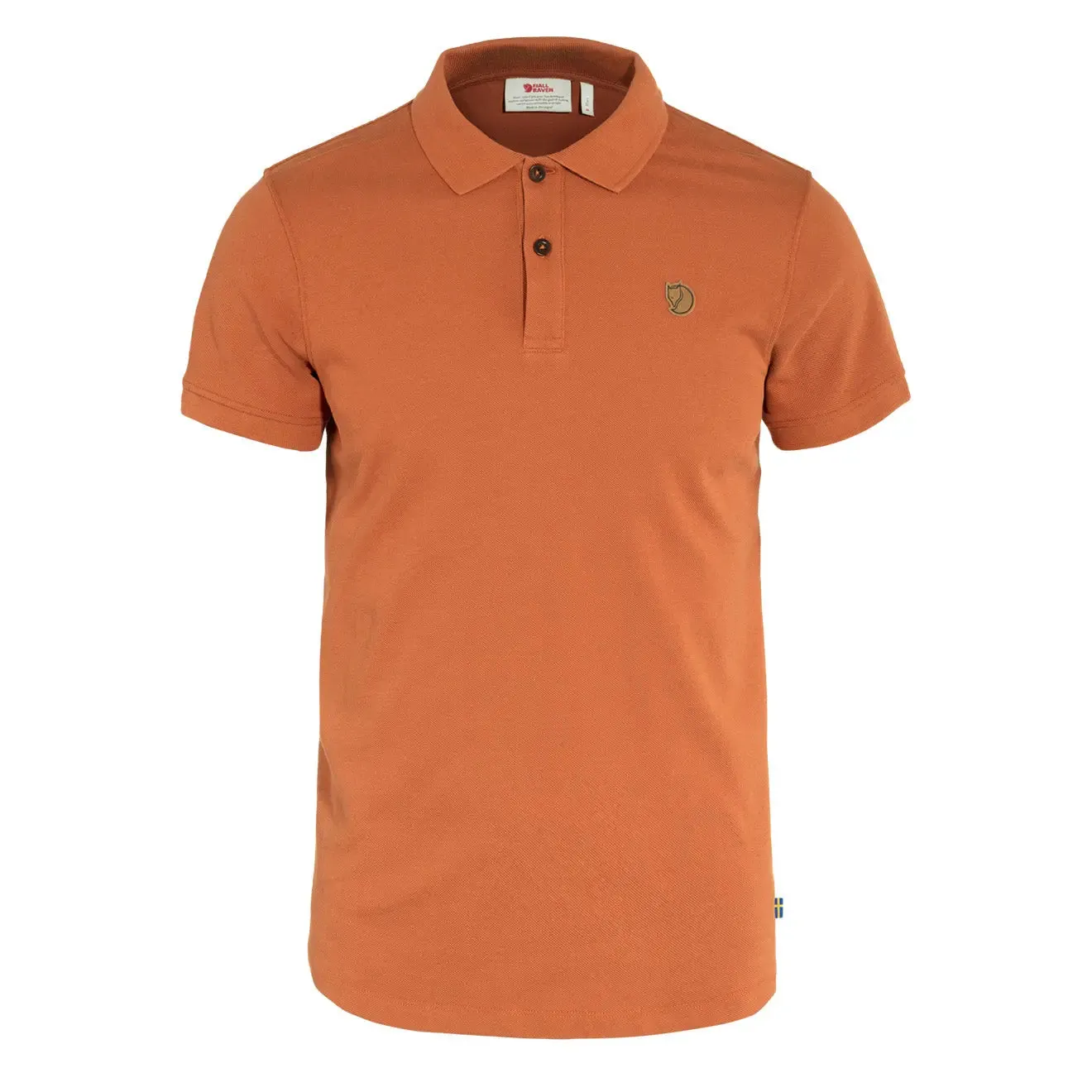 Fjallraven Ovik Polo Shirt Terracotta Brown