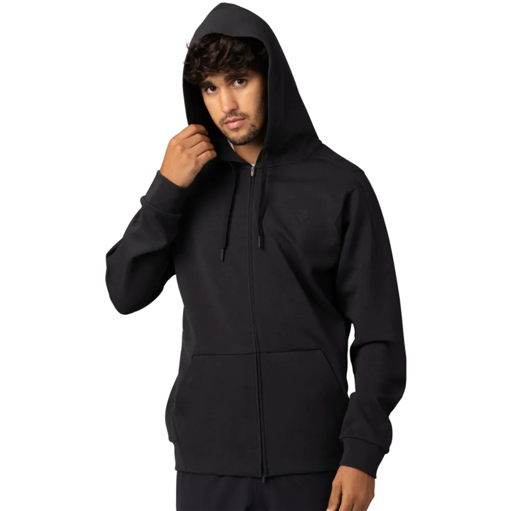 Fox Rise Zip Fleece Hoody - Black