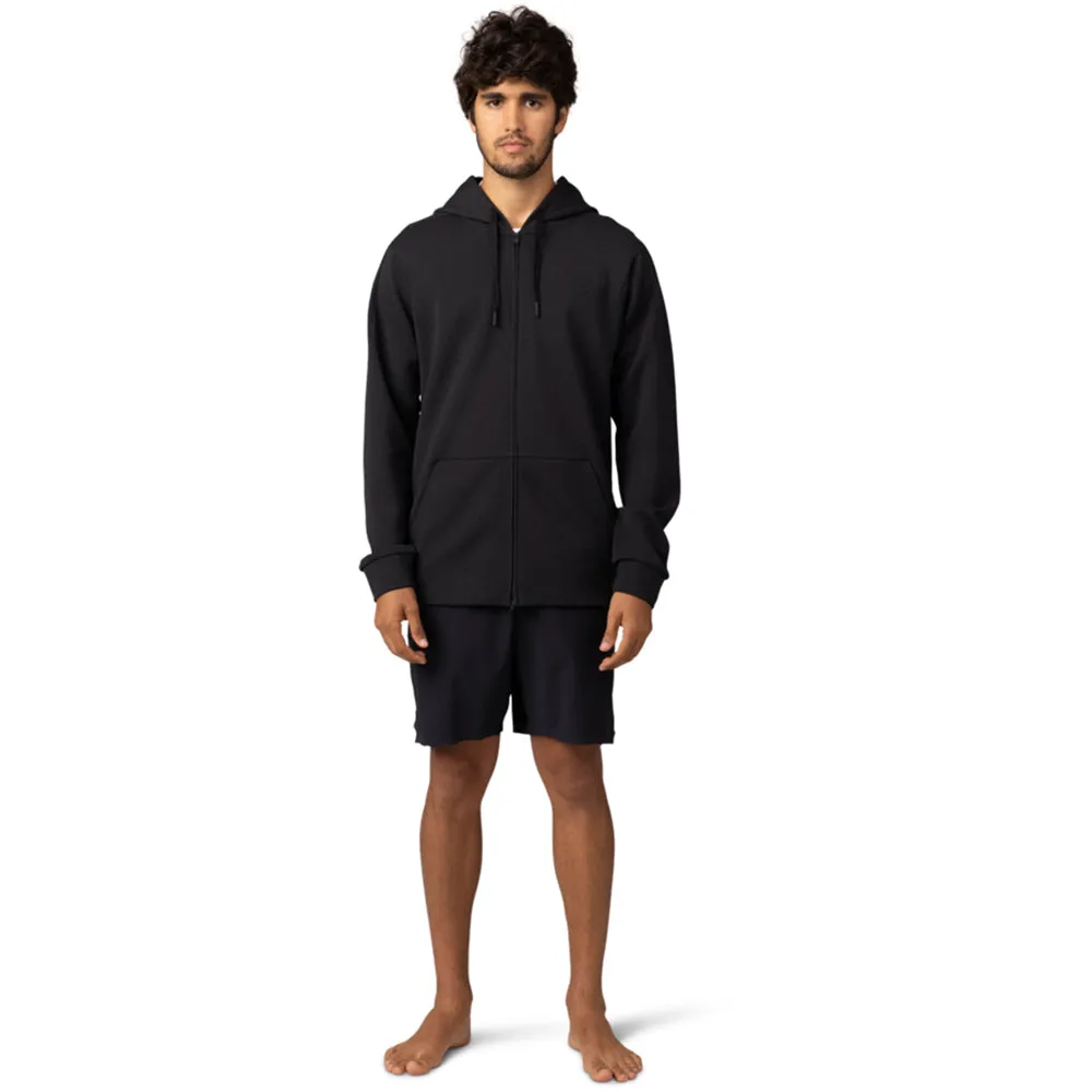 Fox Rise Zip Fleece Hoody - Black