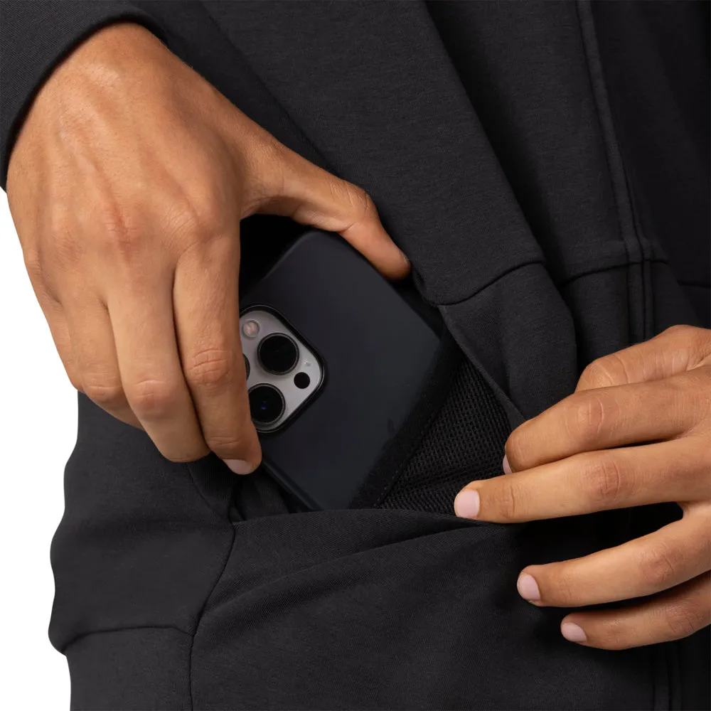 Fox Rise Zip Fleece Hoody - Black