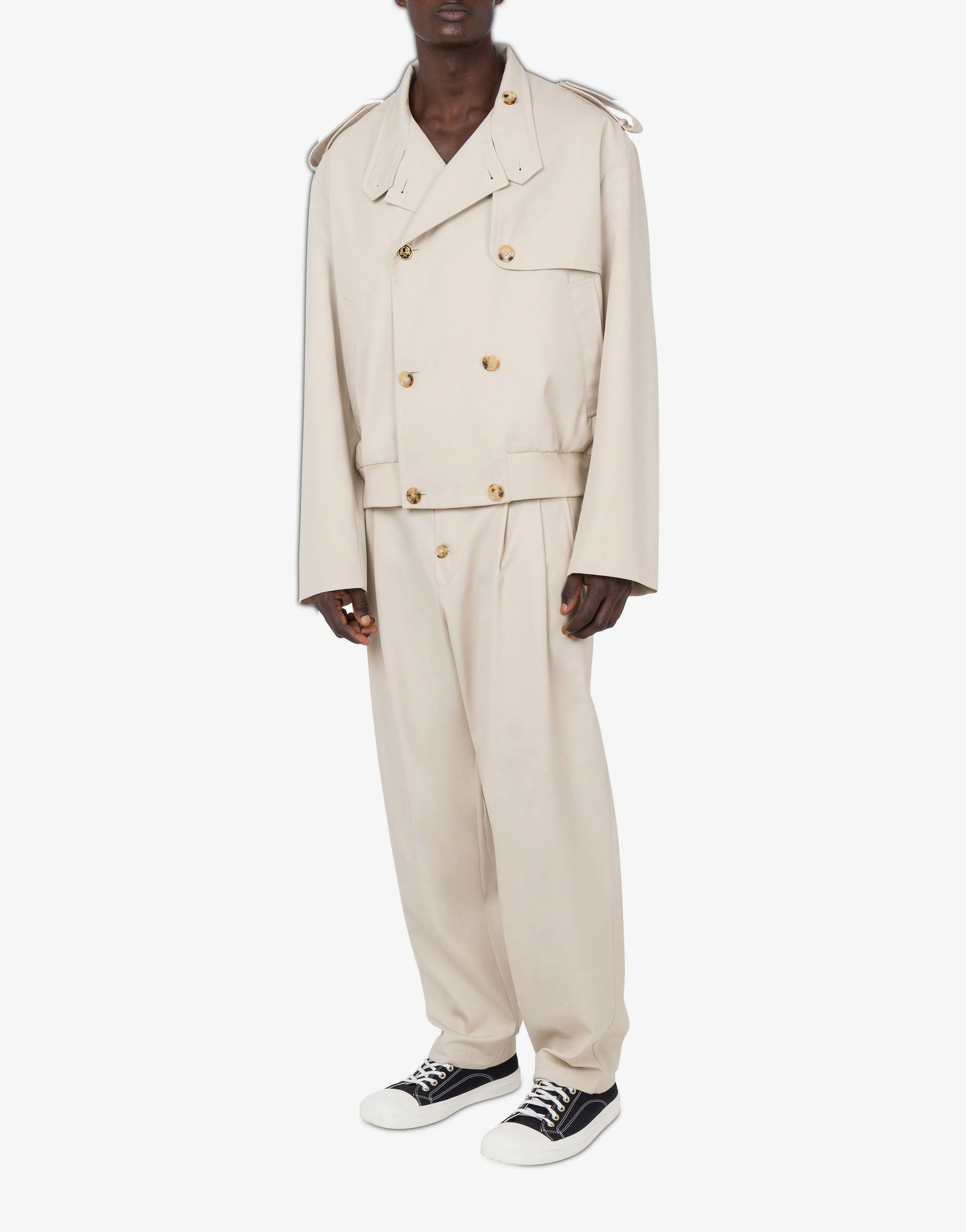 Gabardine Jacket Tailored Twist