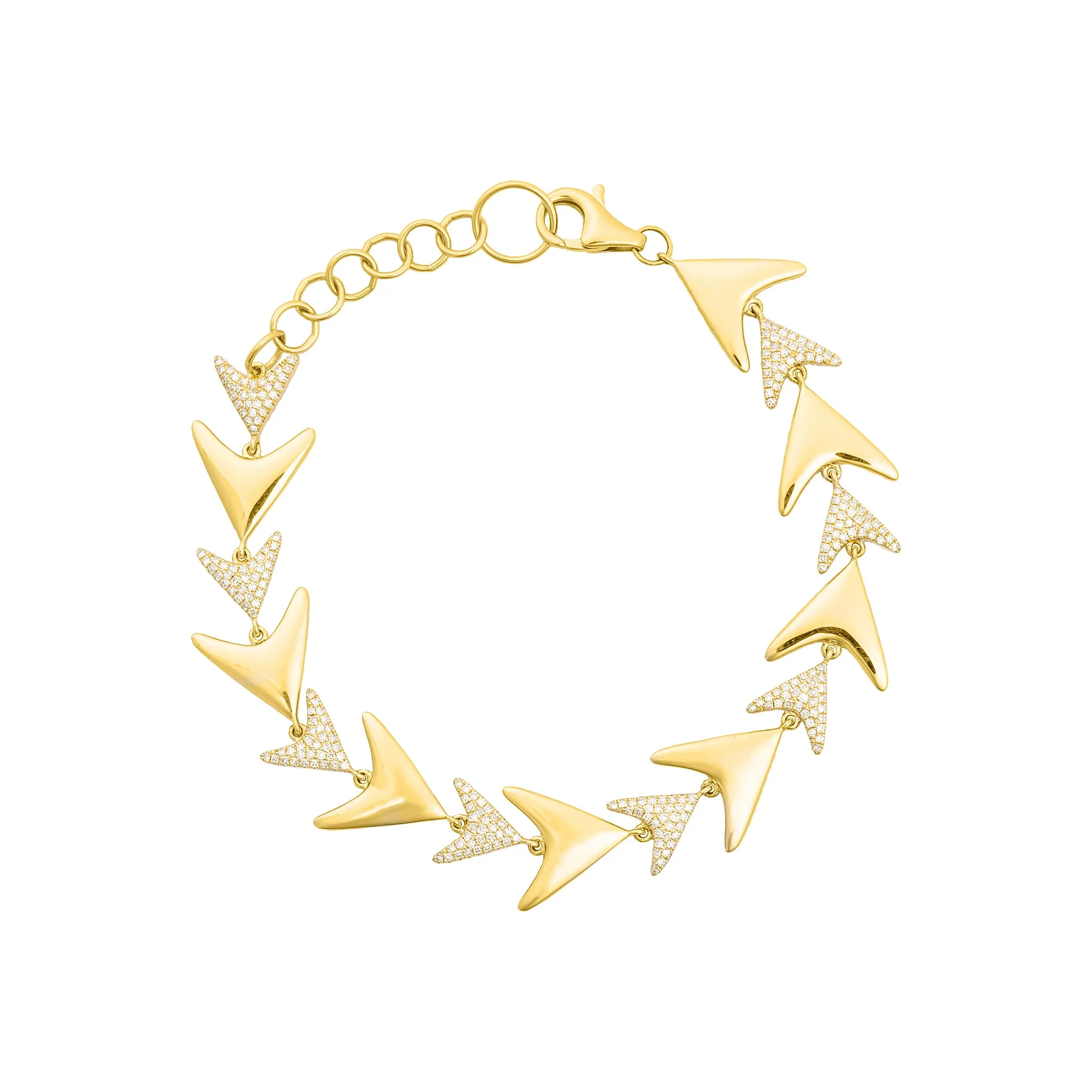 Gabriella Flexible Arrow Bracelet