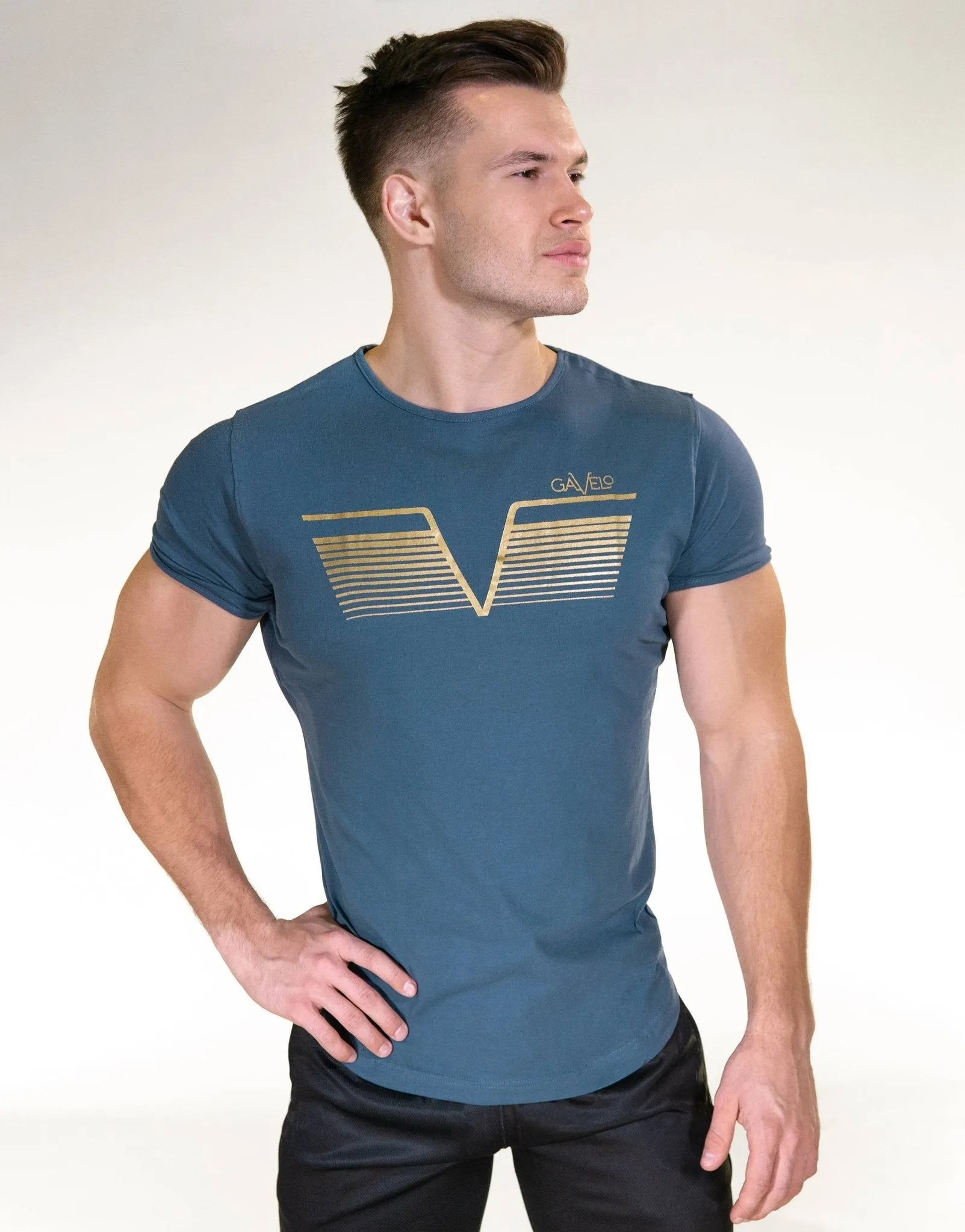 Gavelo Sports Tee Ancient Blue