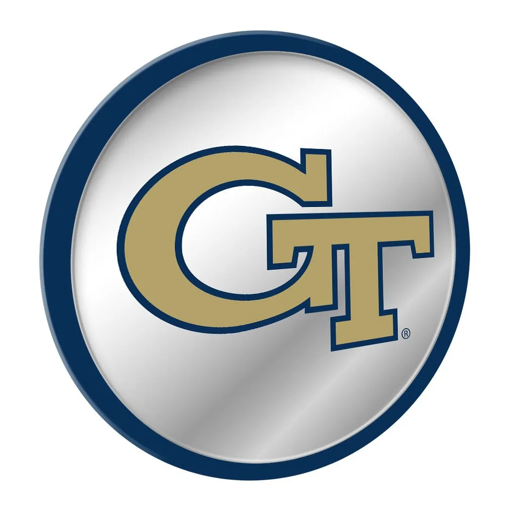 Georgia Tech Yellow Jackets: Modern Disc Mirrored Wall Sign
