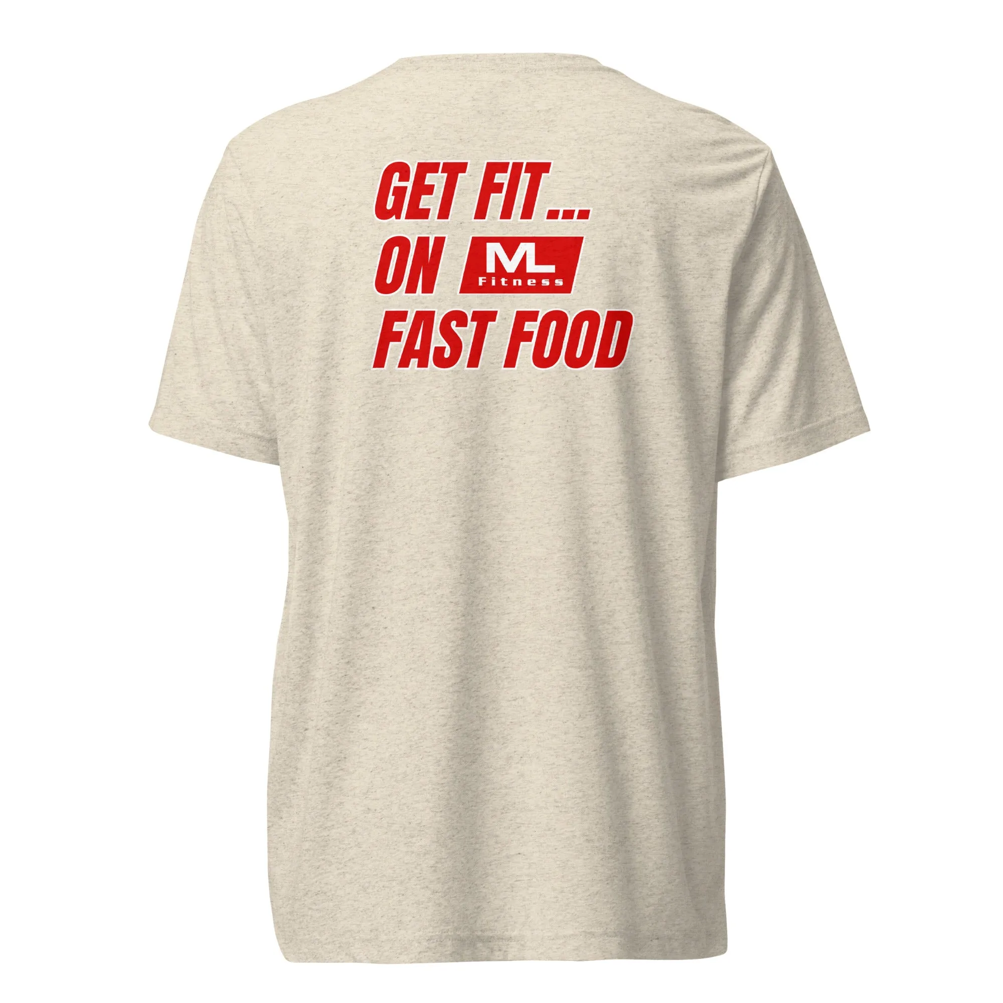 Get Fit On Fast Food premium short sleeve t-shirt