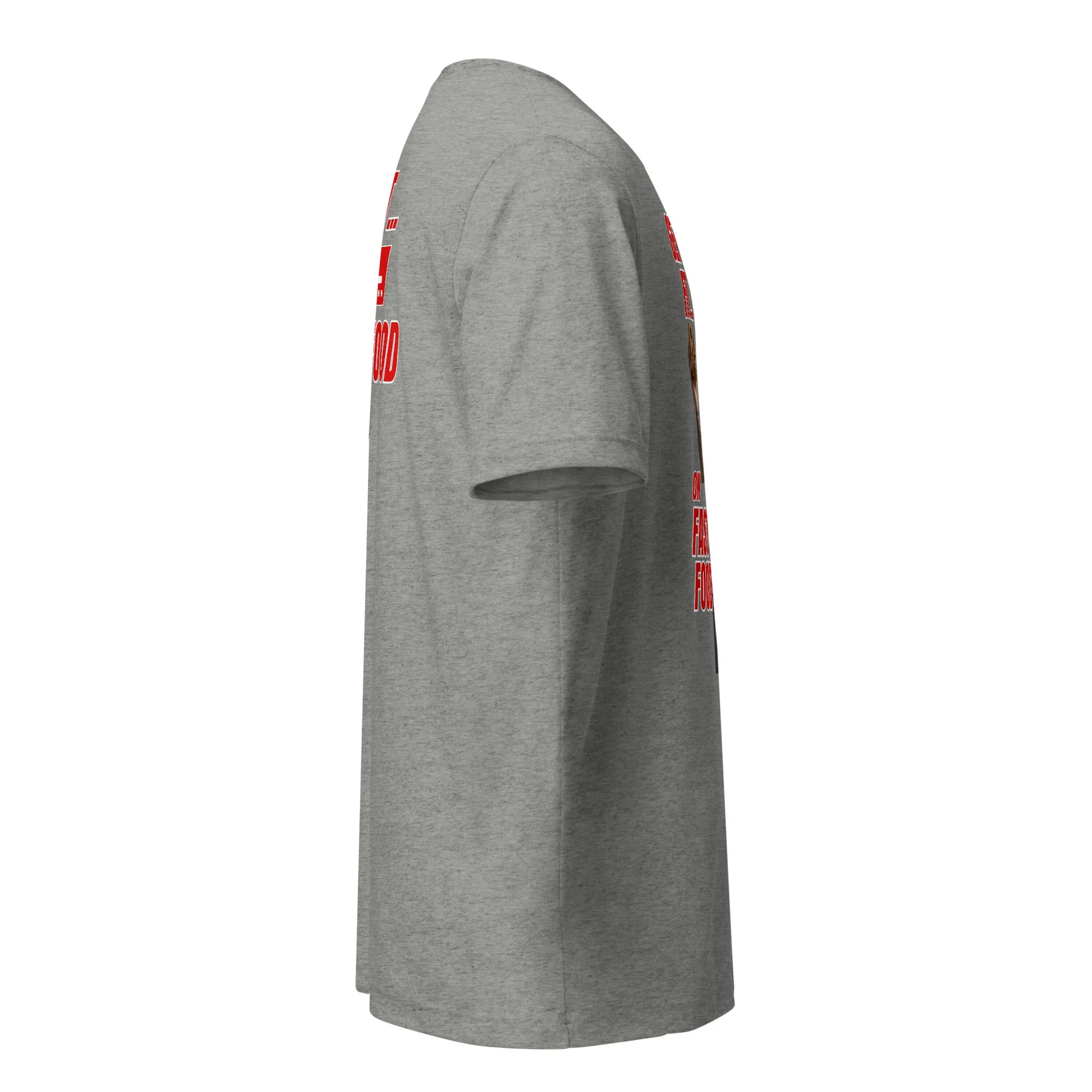 Get Fit On Fast Food premium short sleeve t-shirt