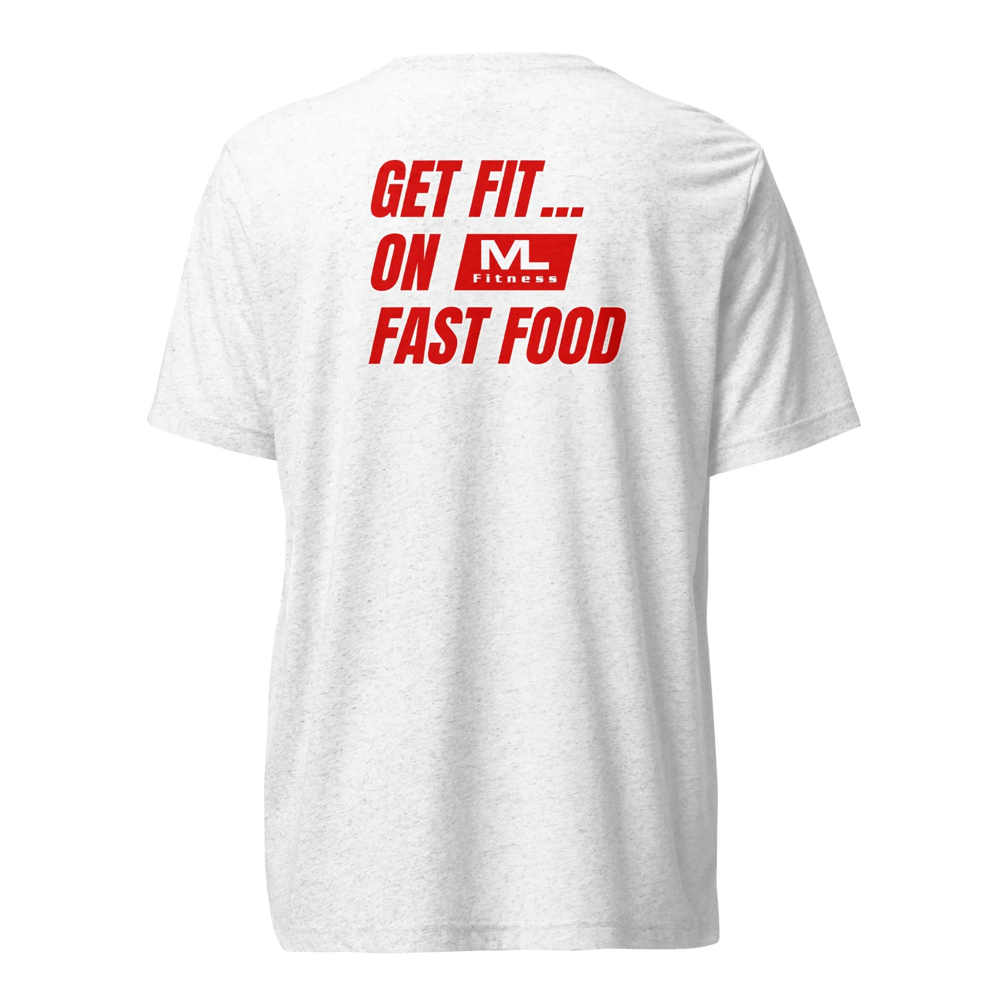 Get Fit On Fast Food premium short sleeve t-shirt