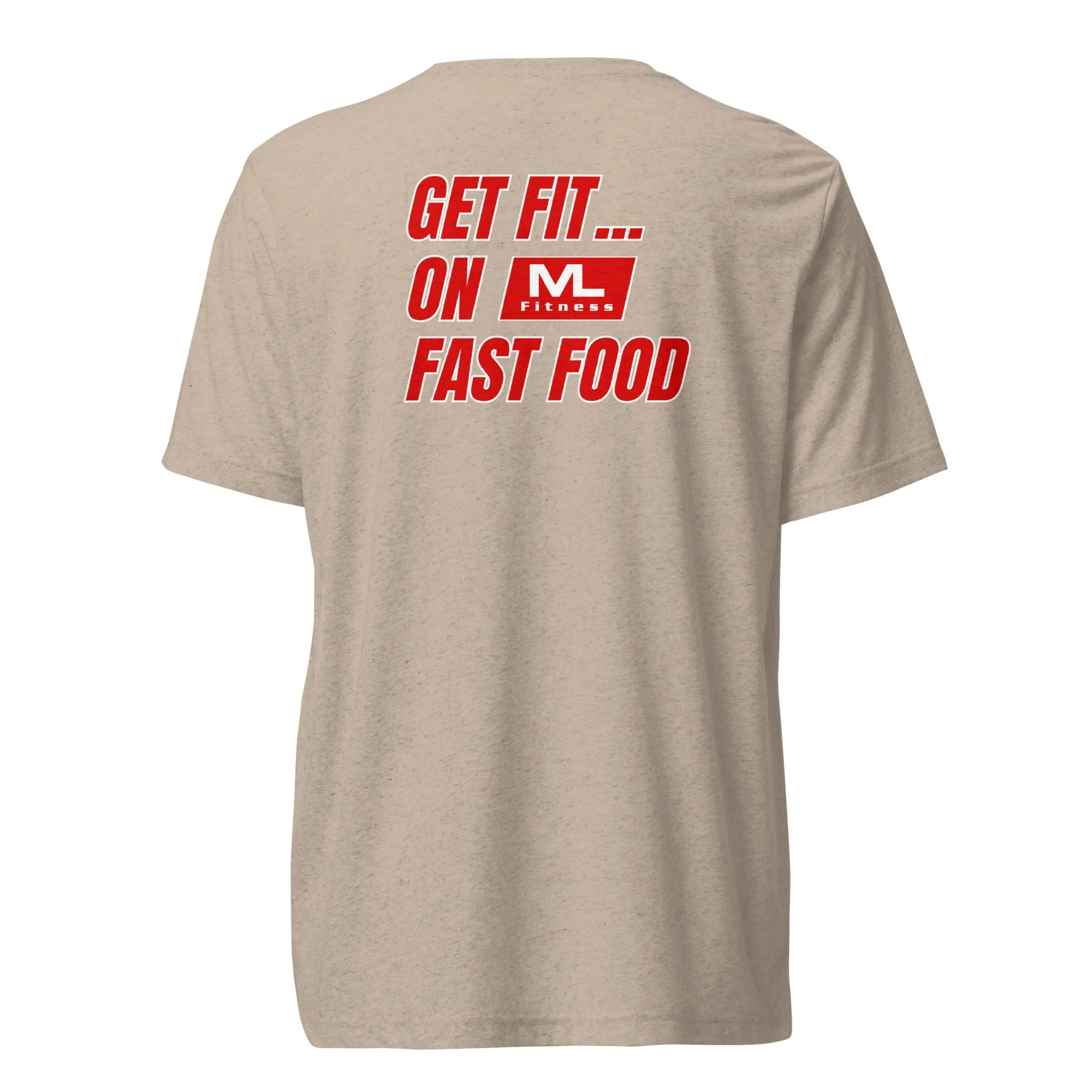 Get Fit On Fast Food premium short sleeve t-shirt