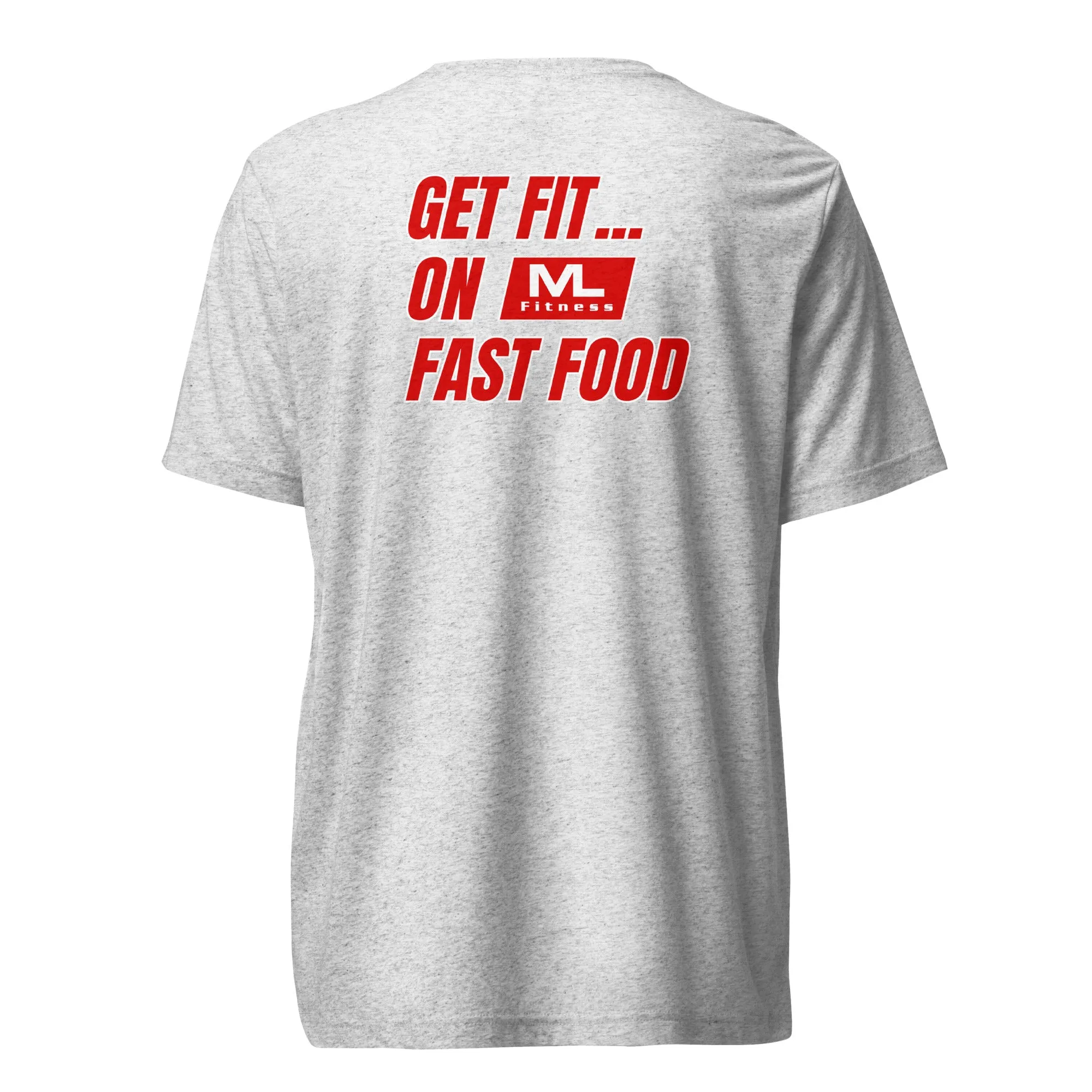 Get Fit On Fast Food premium short sleeve t-shirt