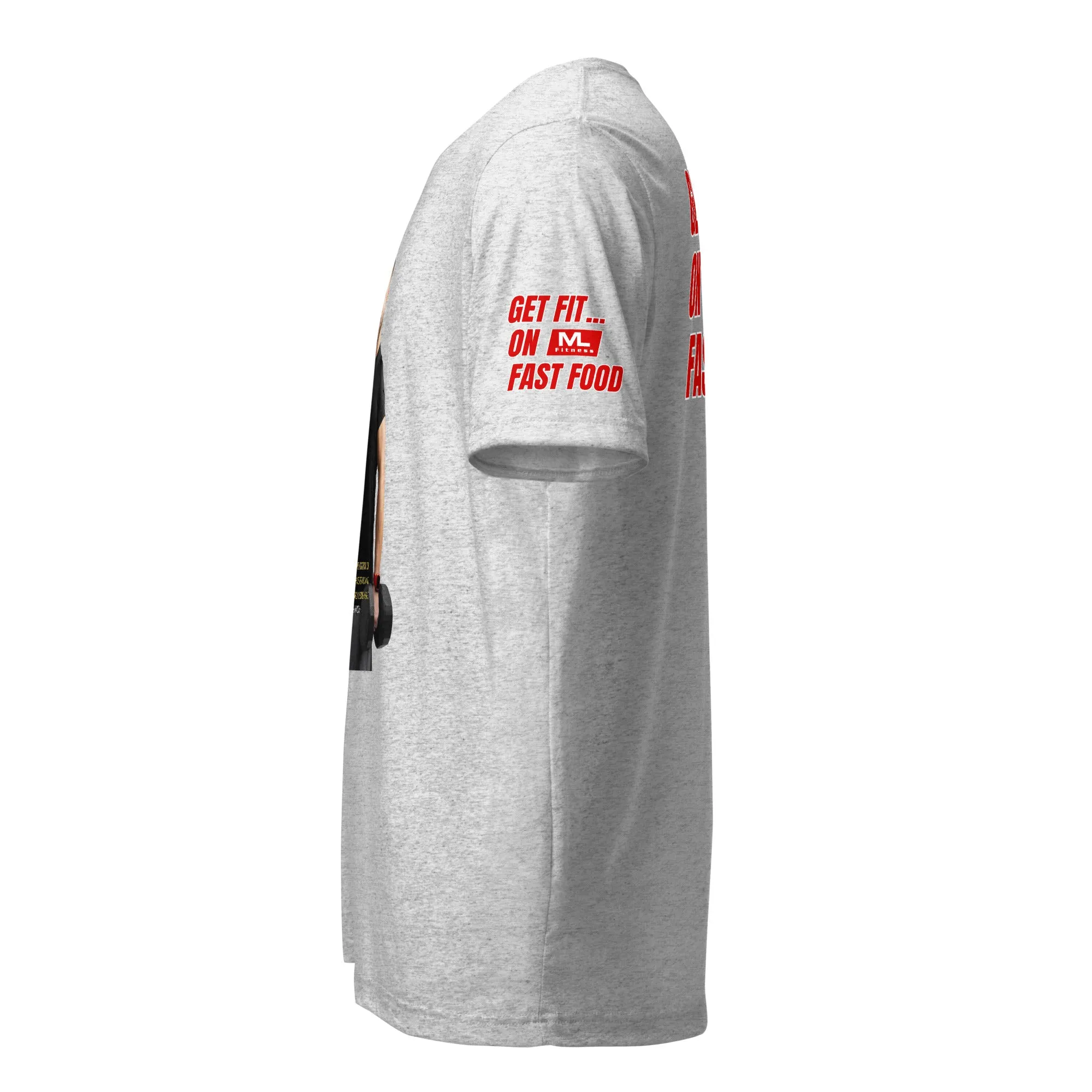 Get Fit On Fast Food premium short sleeve t-shirt