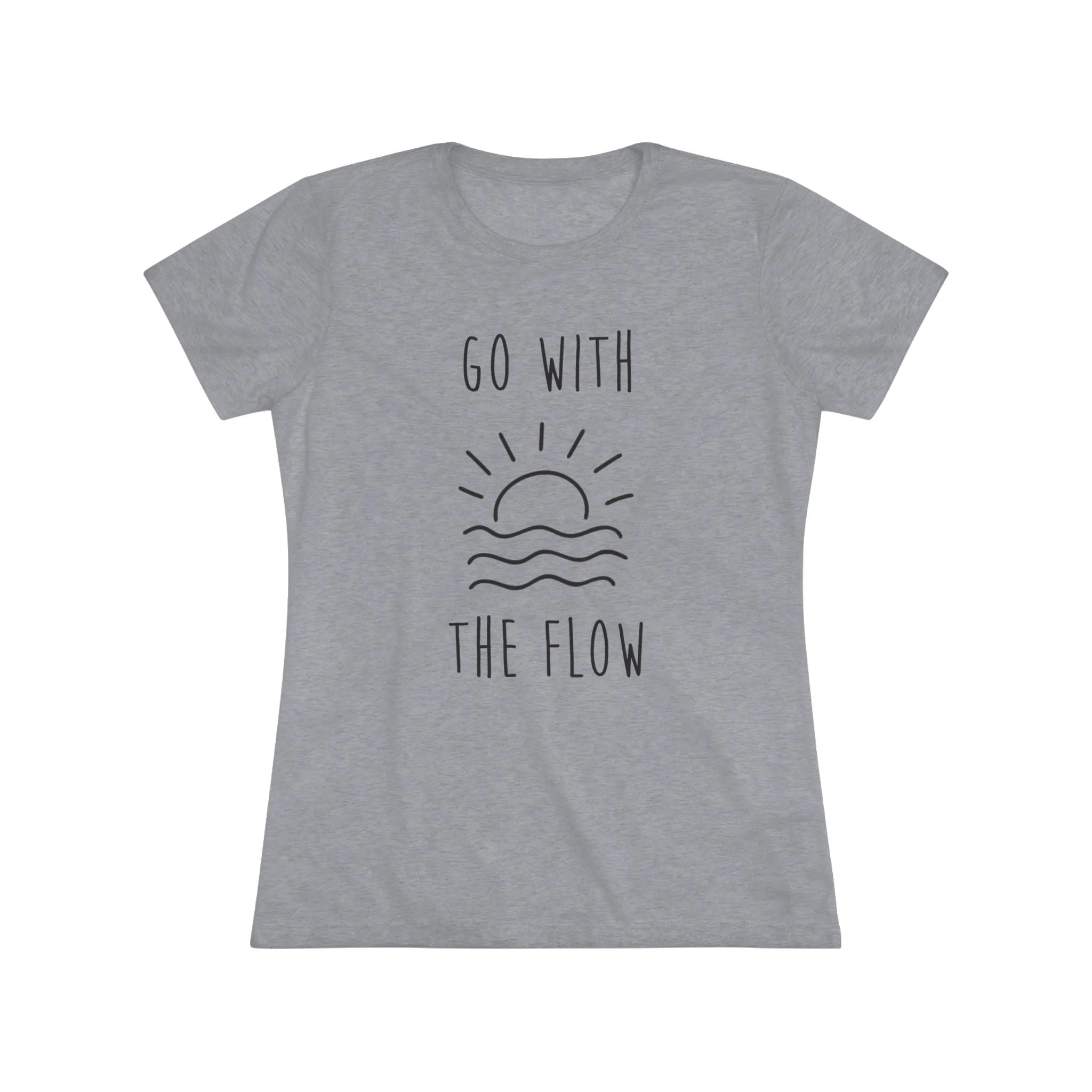 Go With The Flow Women's Triblend Tee