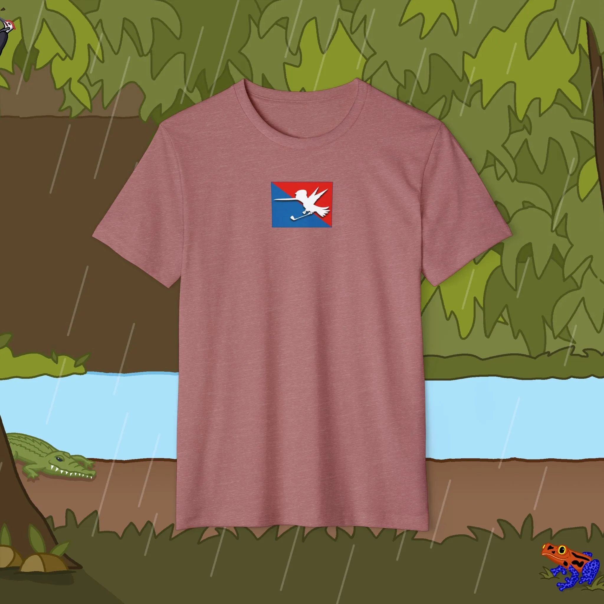 Golf Logo Recycled Organic T-Shirt