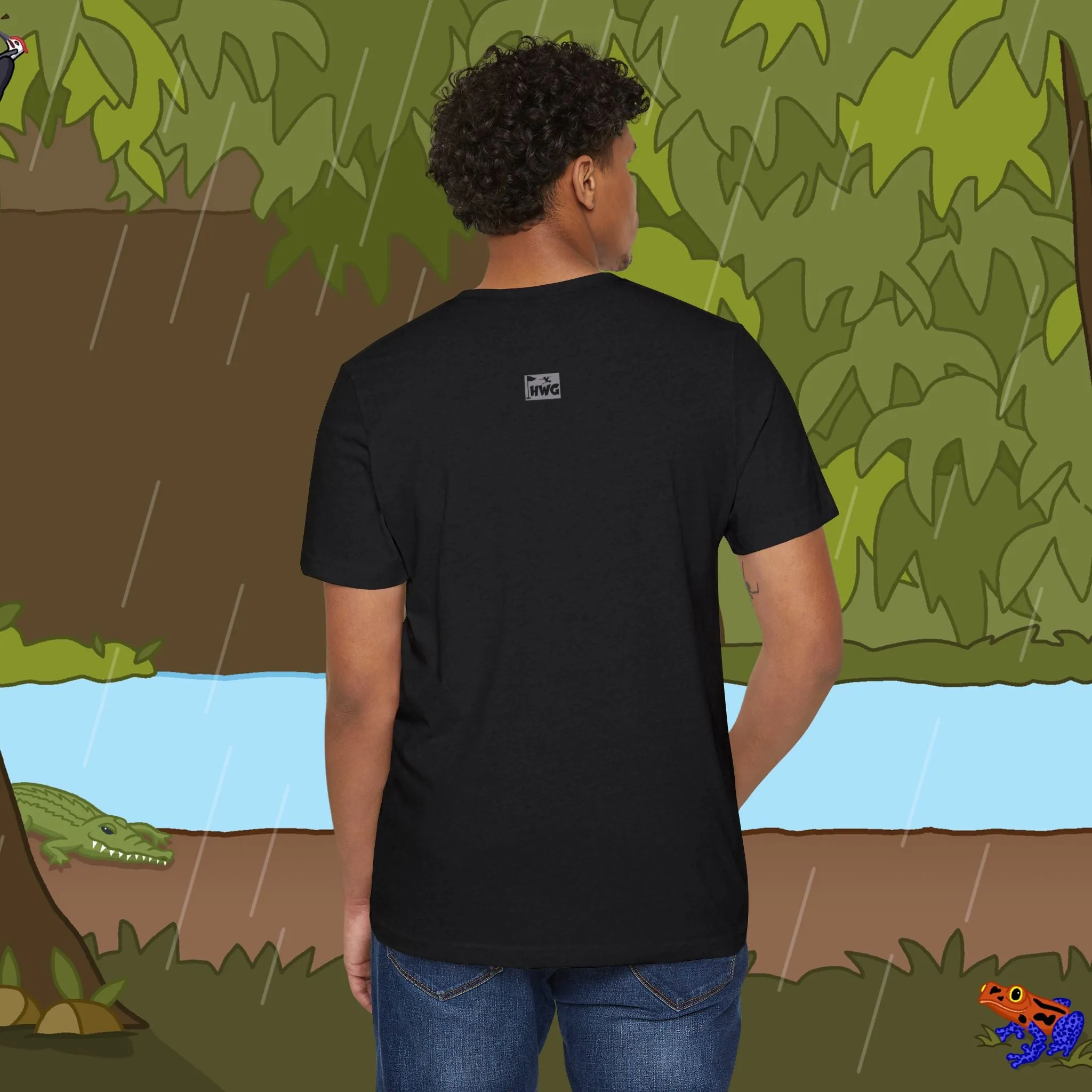 Golf Logo Recycled Organic T-Shirt