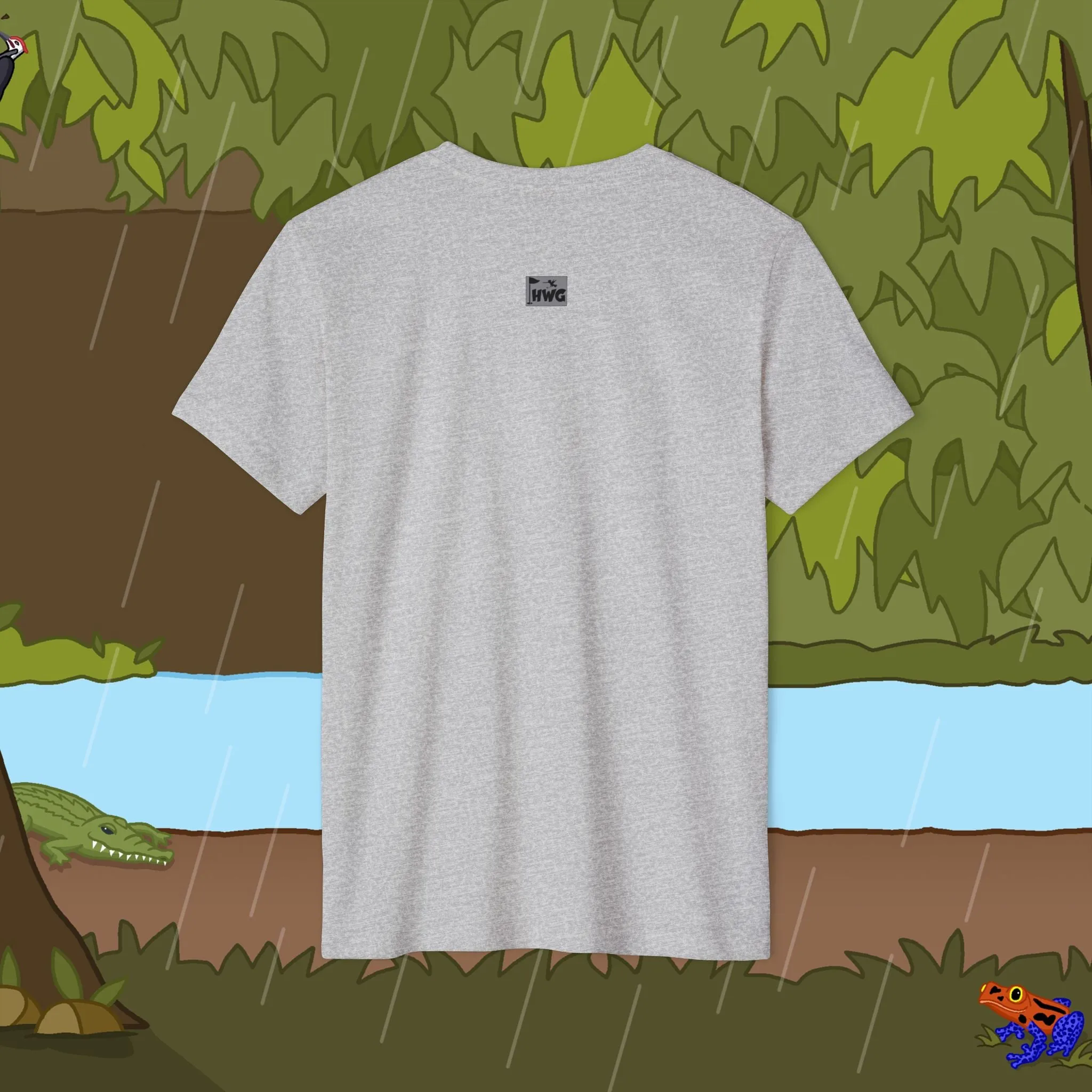 Golf Logo Recycled Organic T-Shirt