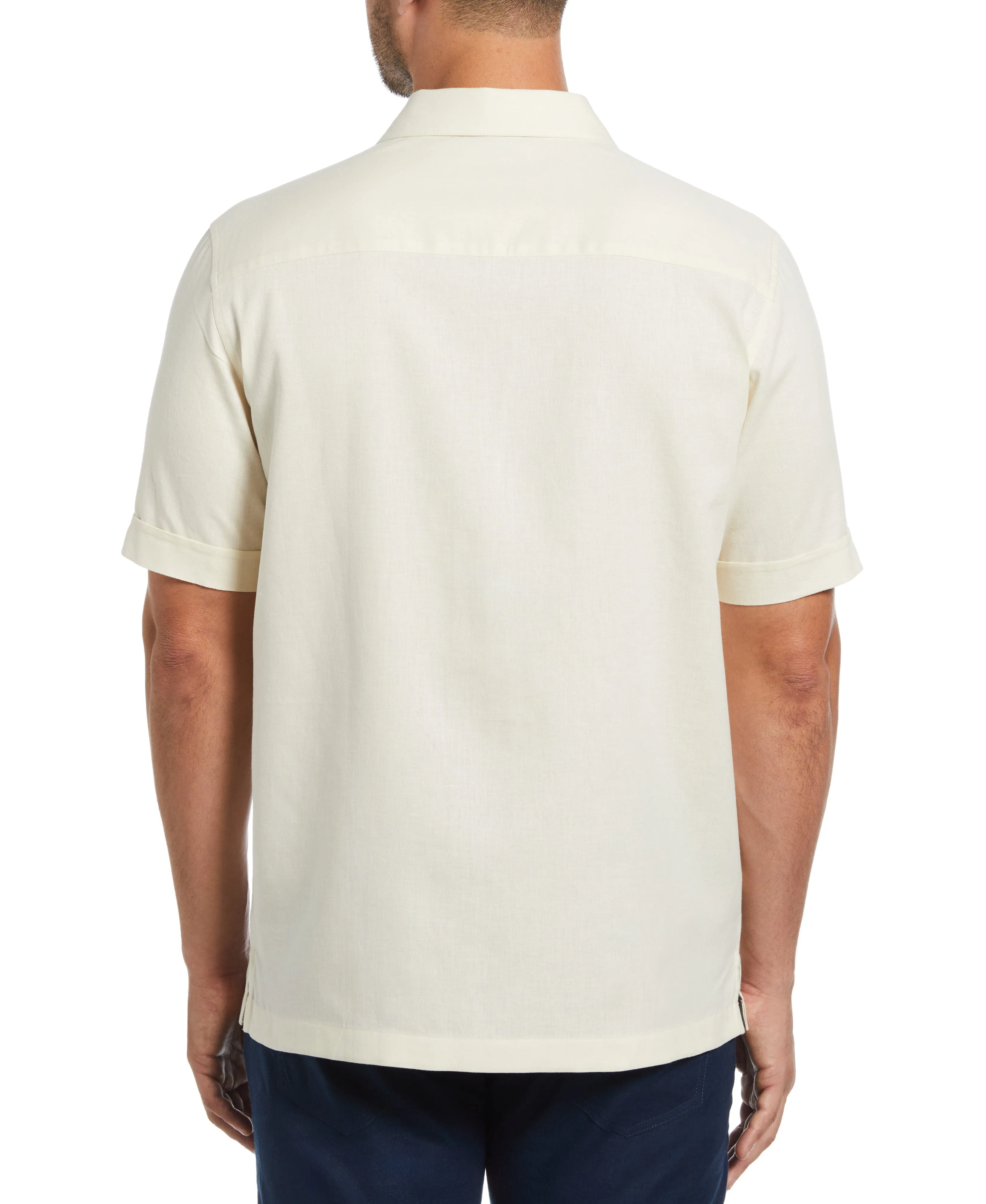Gradient Panel Print Shirt