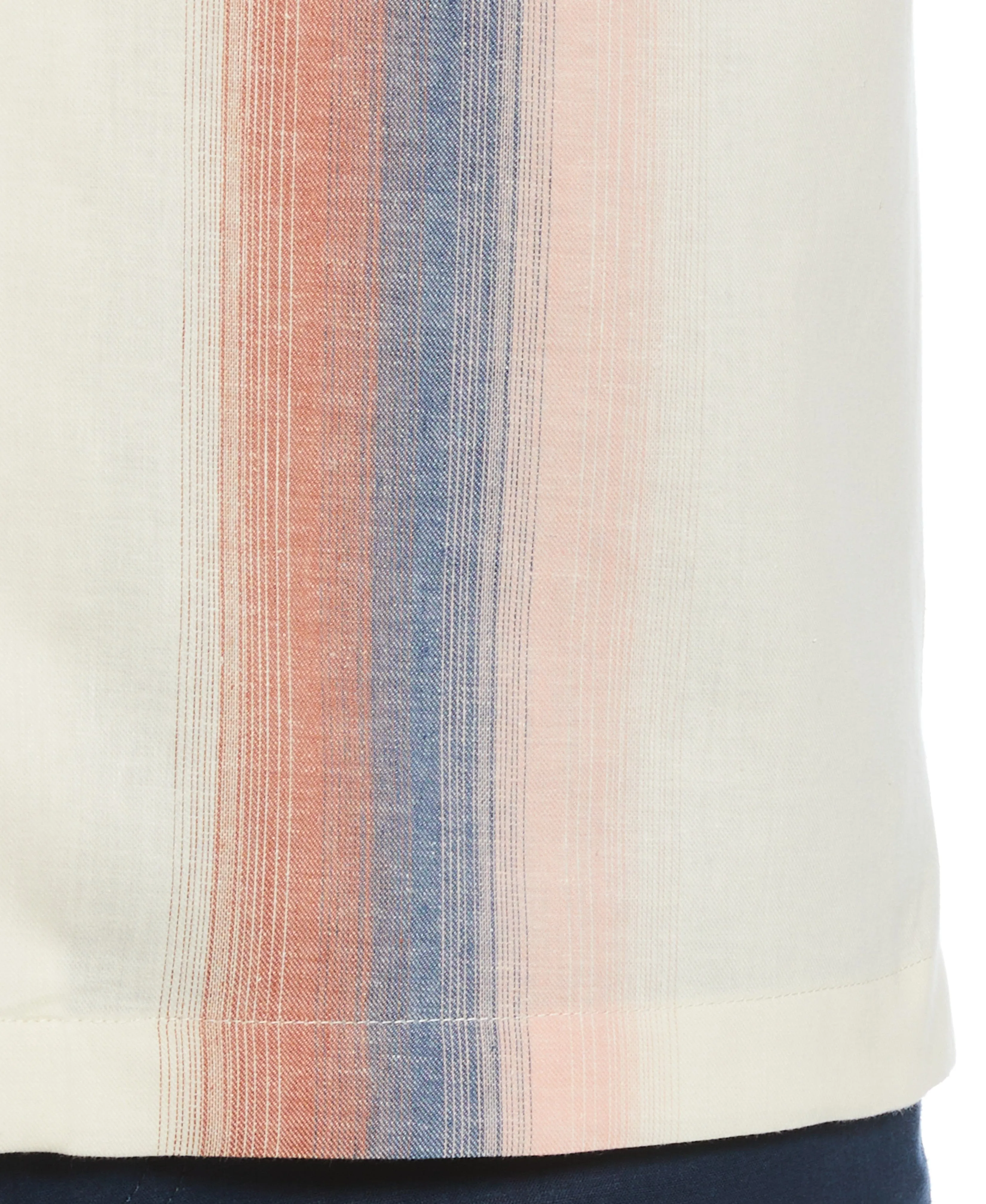 Gradient Panel Print Shirt