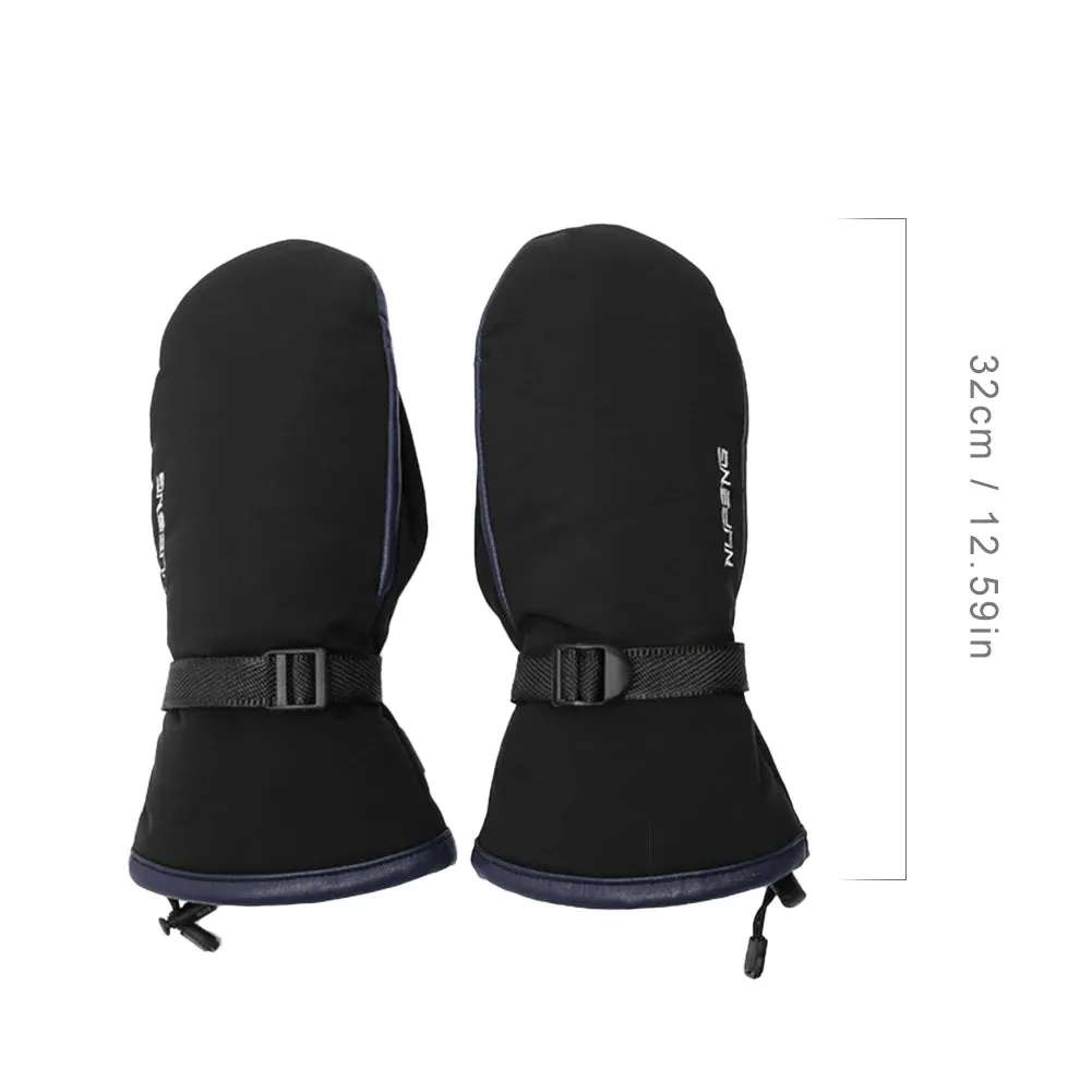 Hand Warmer Gloves USB Charging Electric Heated Gloves Waterproof 3 Gear Temperature for Climbing Hiking Cycling