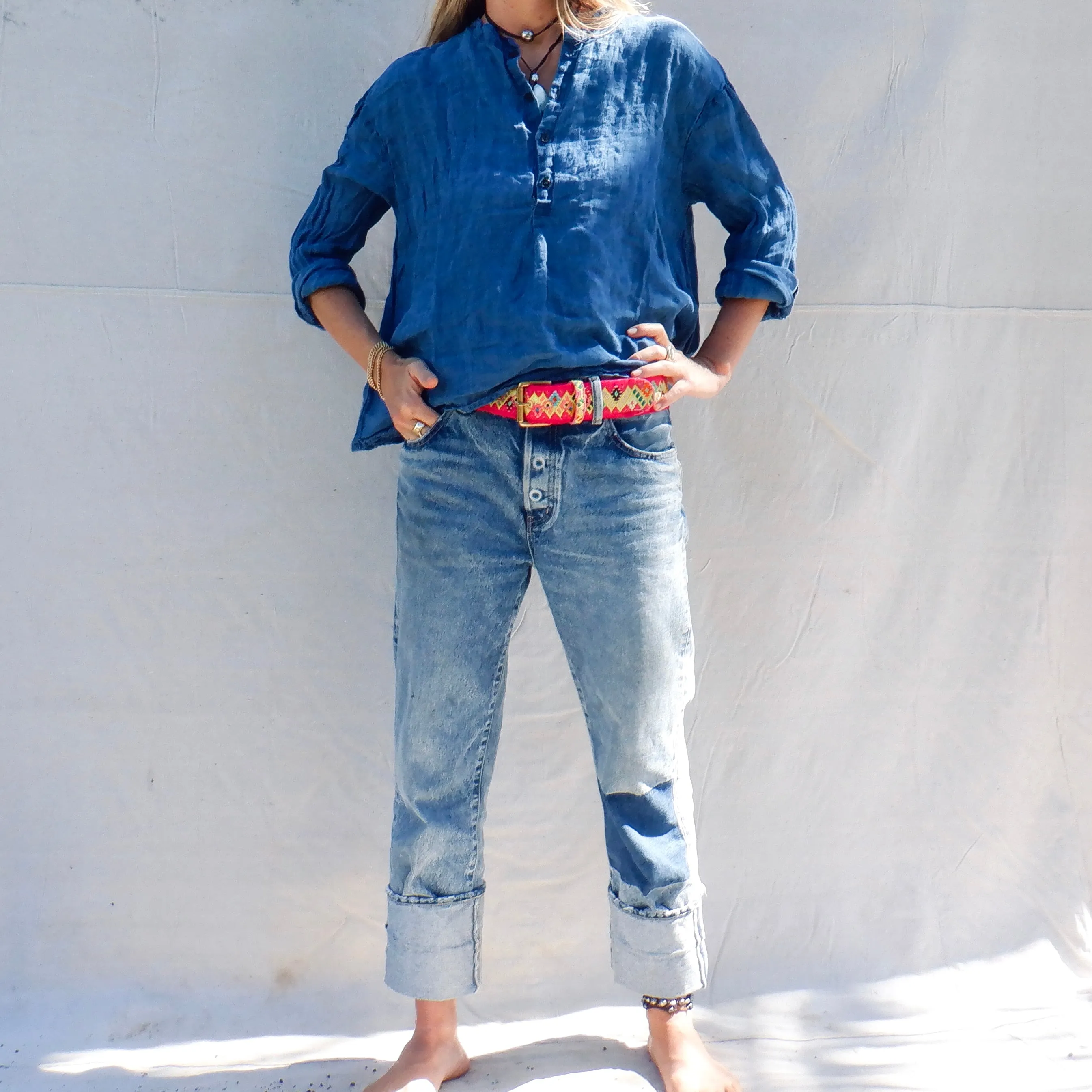 Hargis Straight - Blue
