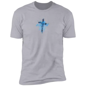 I Am a Child of God Men’s Premium Short Sleeve Tee