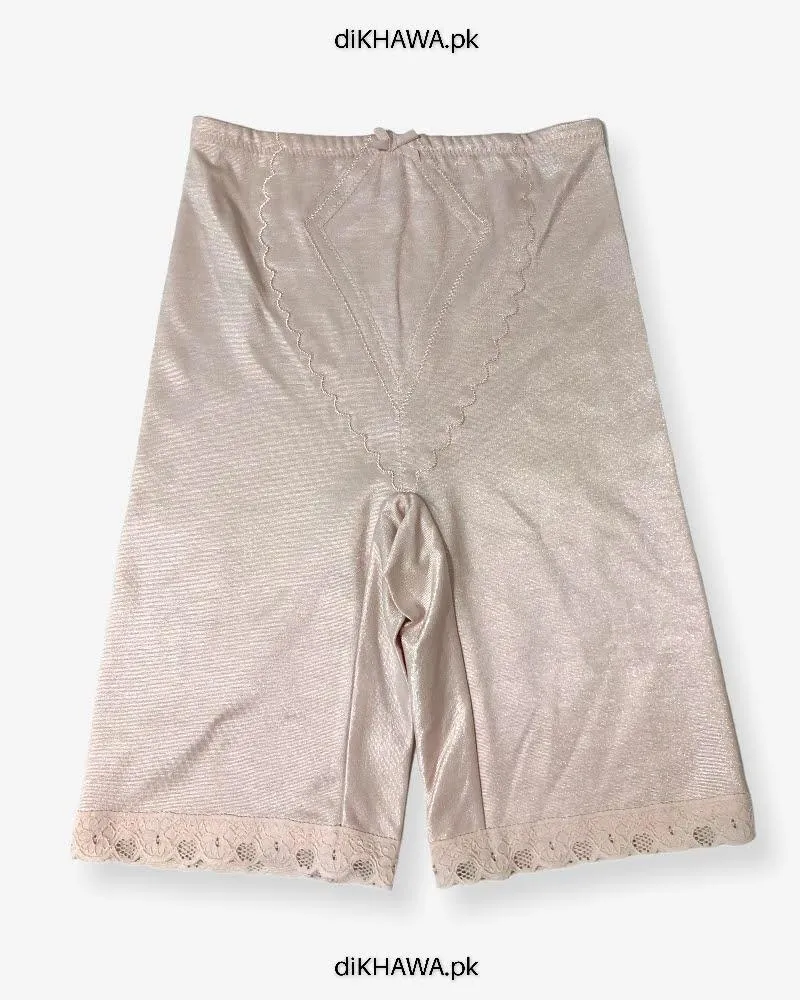 Imported Stocklot Branded Mid Waist Boyleg Panty In Net Panty Stretchable Net Lace Panty 2021