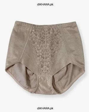Imported Stocklot Branded Mid Waist Boyleg Panty In Net Panty Stretchable Net Lace Panty 2021