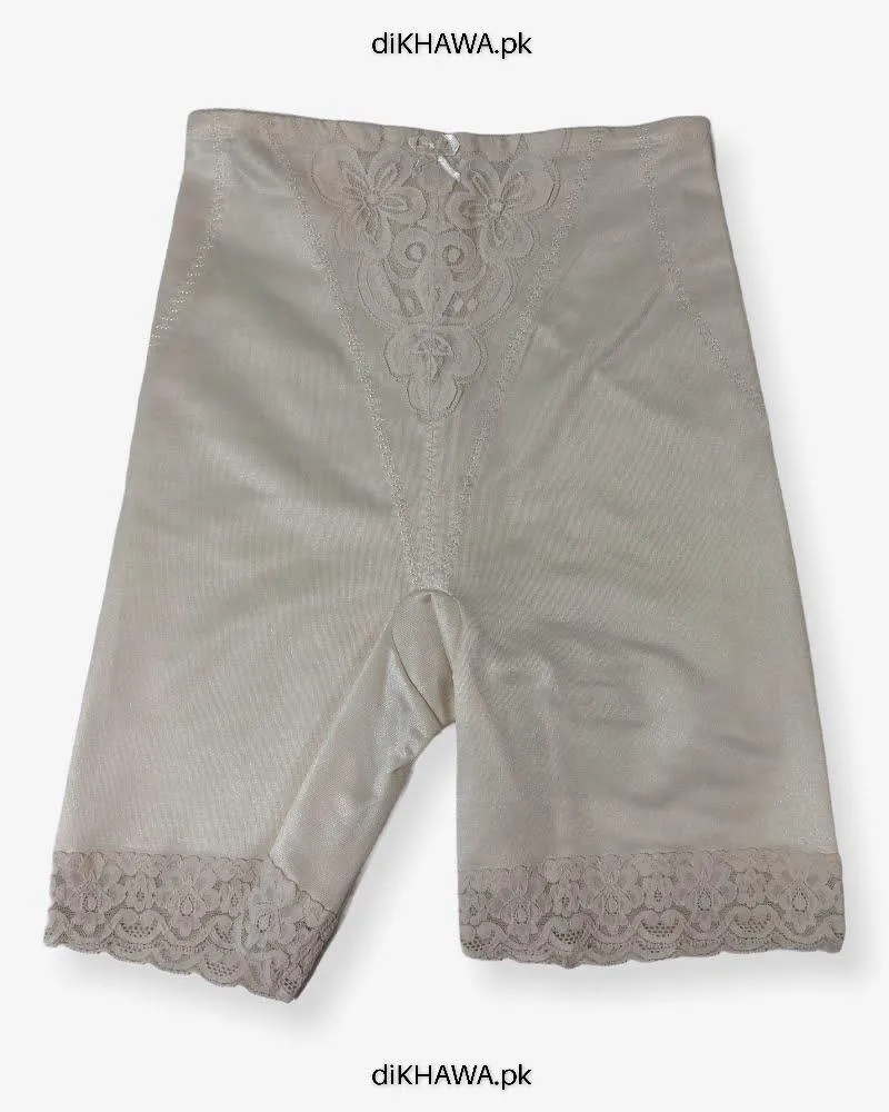 Imported Stocklot Branded Mid Waist Boyleg Panty In Net Panty Stretchable Net Lace Panty 2021