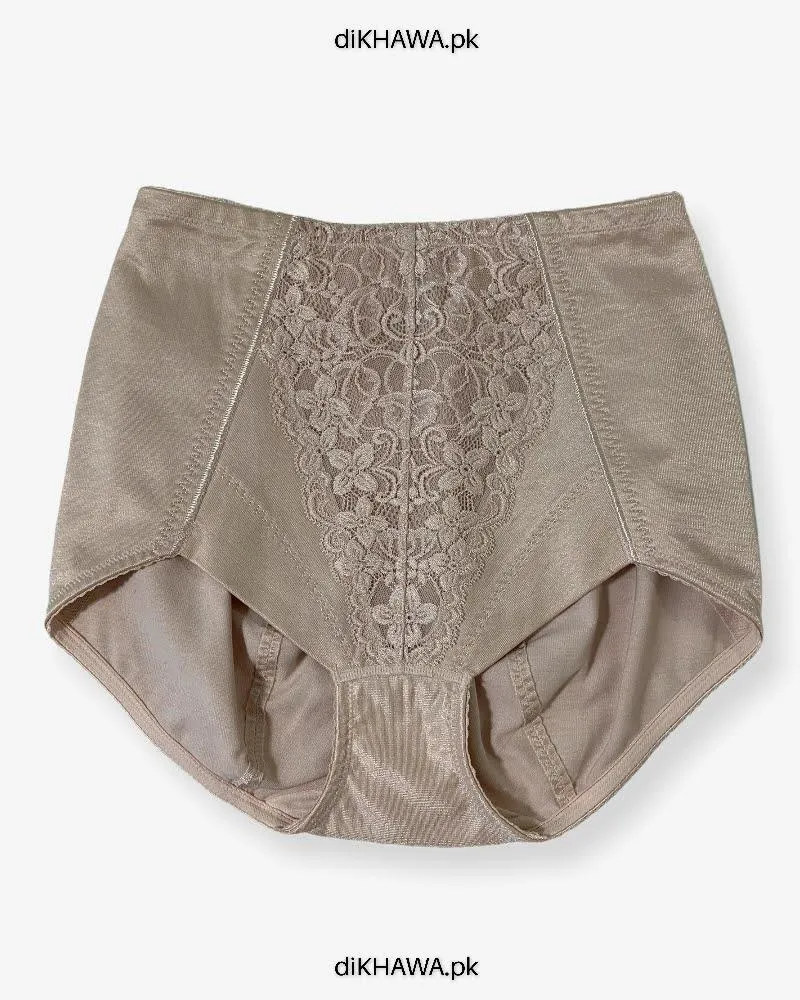 Imported Stocklot Branded Mid Waist Boyleg Panty In Net Panty Stretchable Net Lace Panty 2021