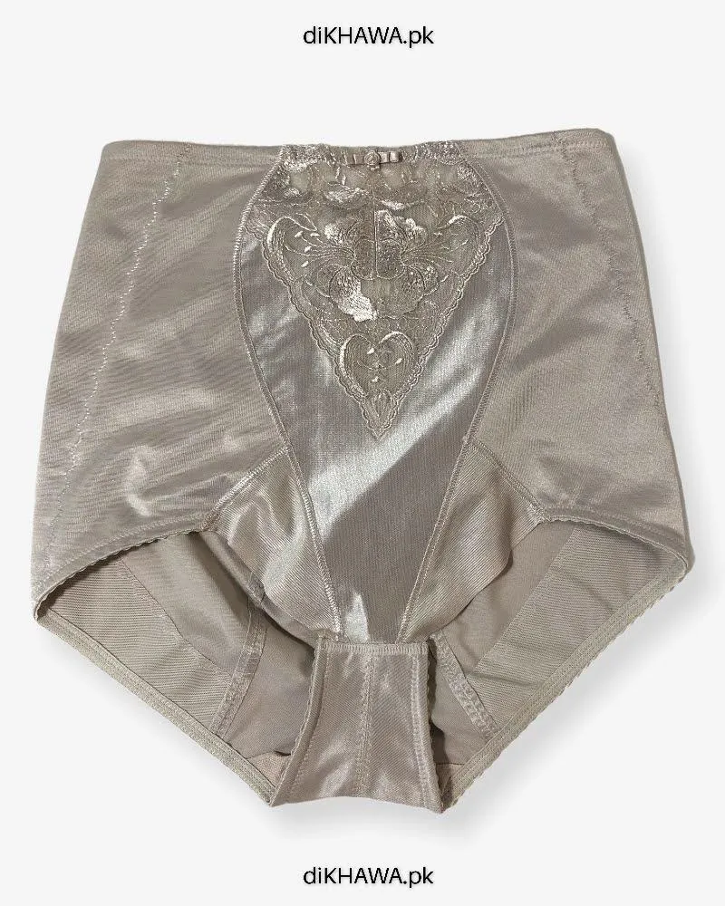 Imported Stocklot Branded Mid Waist Boyleg Panty In Net Panty Stretchable Net Lace Panty 2021