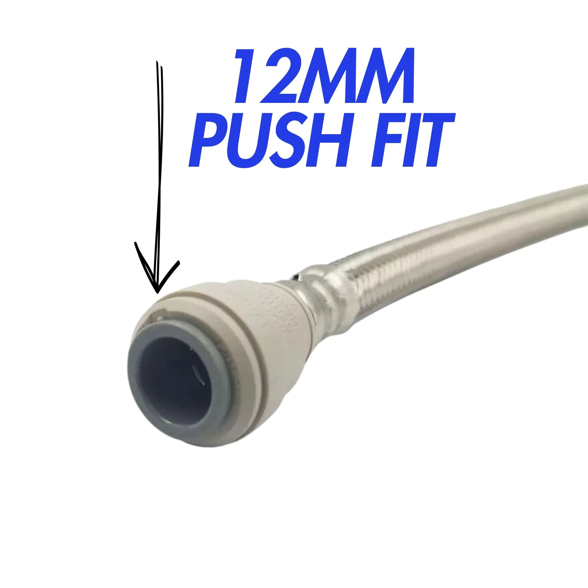 John Guest Speedfit Braid Hose For Mono 300mm X 12mm X m10 (Pack Of 2)
