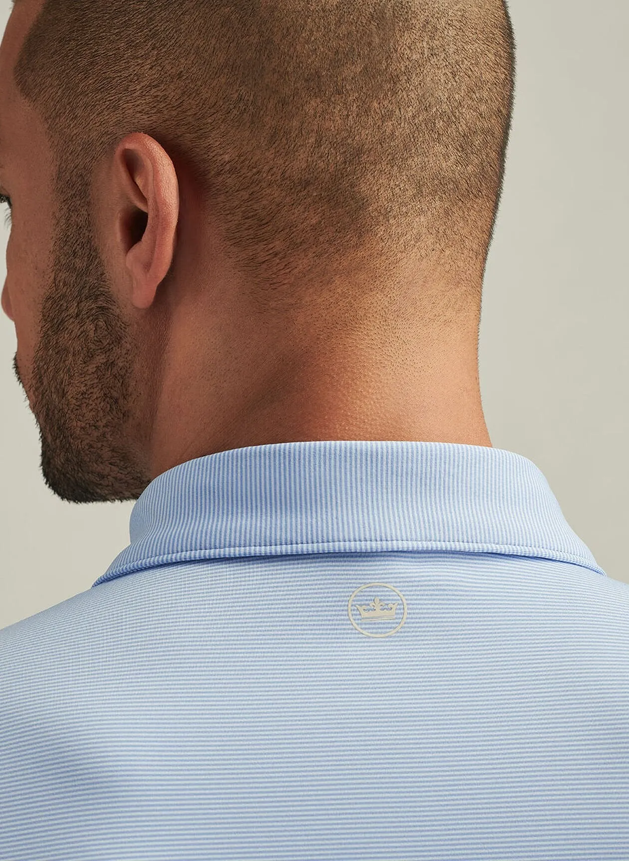 Jubilee Performance Jersey Polo by Peter Millar - Blue Fade