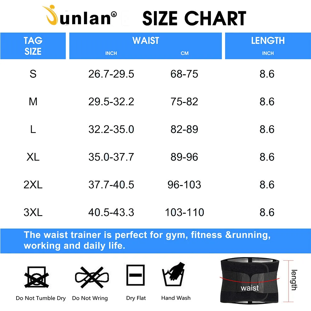 Junlan Men Fat Burning Waist Trainer Brace