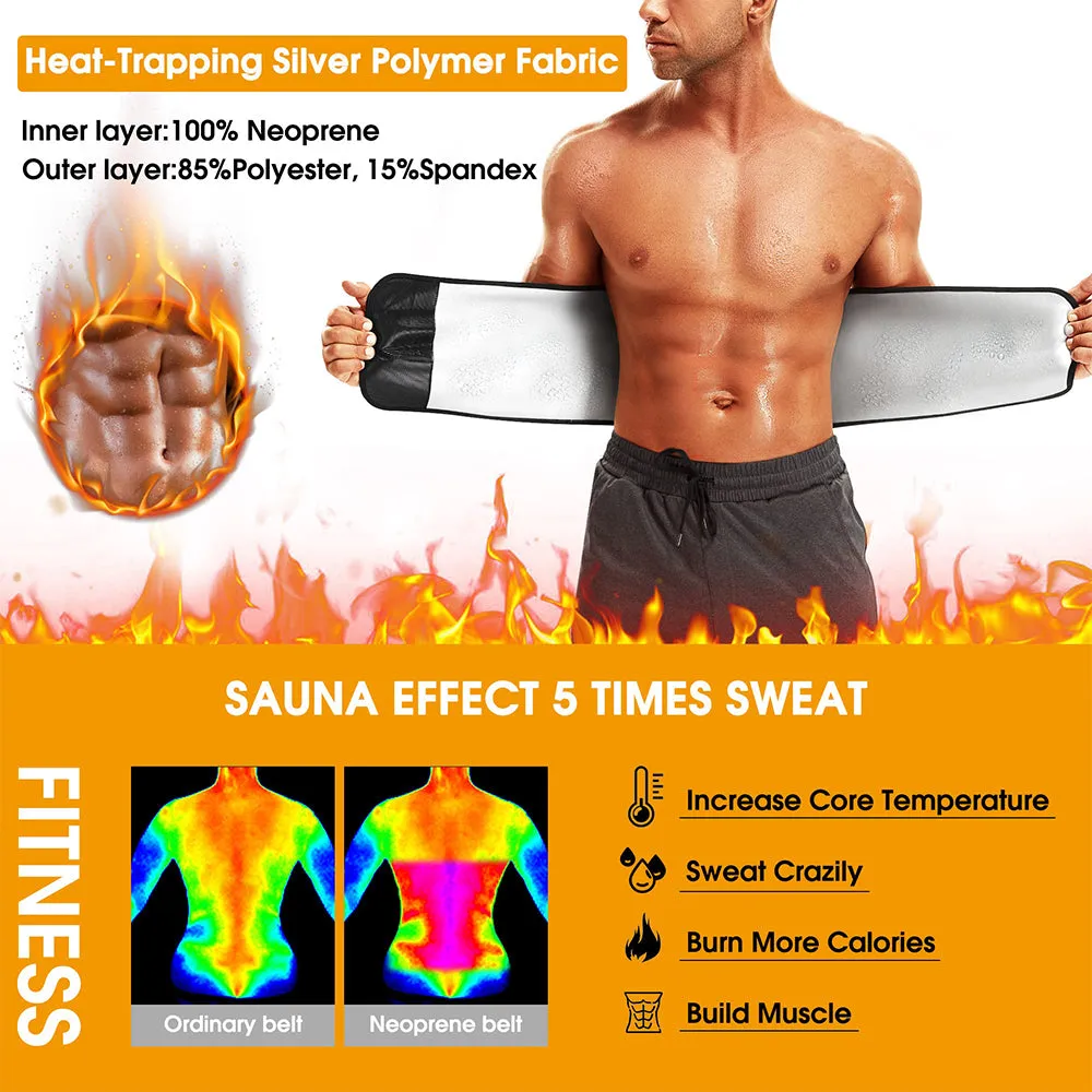 Junlan Men Fat Burning Waist Trainer Brace