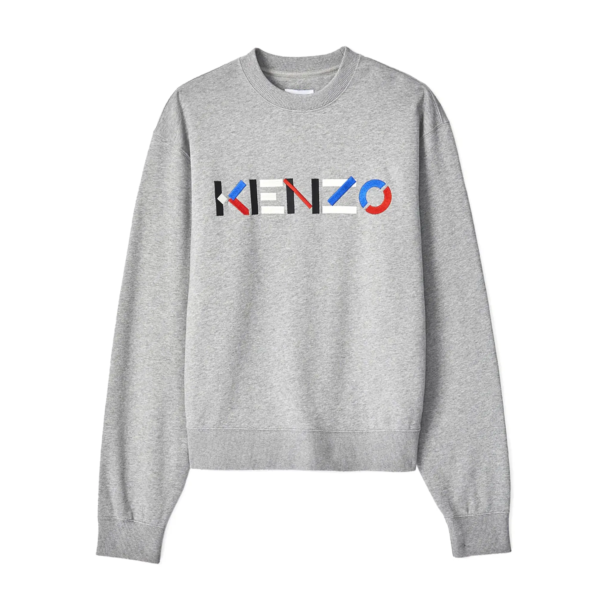 Kenzo Men's Oversized Multicolored Logo Sweatshirt