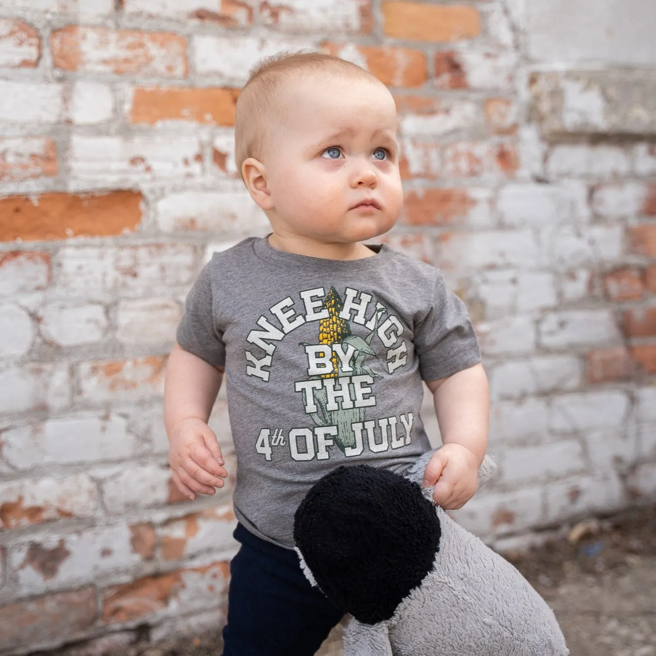 Knee High by the 4th of July Toddler Shirt