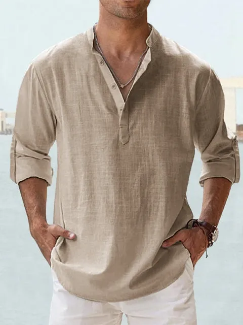 Kristoffer | Men's Linen Shirt