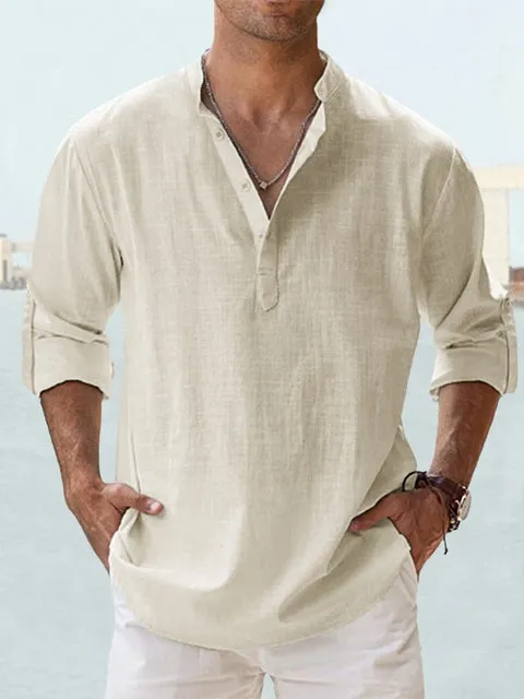 Kristoffer | Men's Linen Shirt