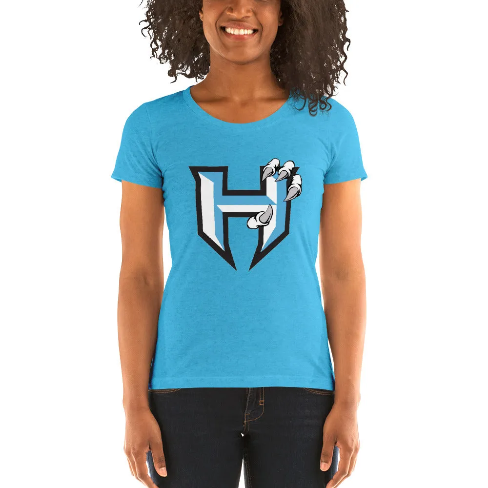 Ladies Shirt ~ Jr Hawks Classic Logo Short Sleeve