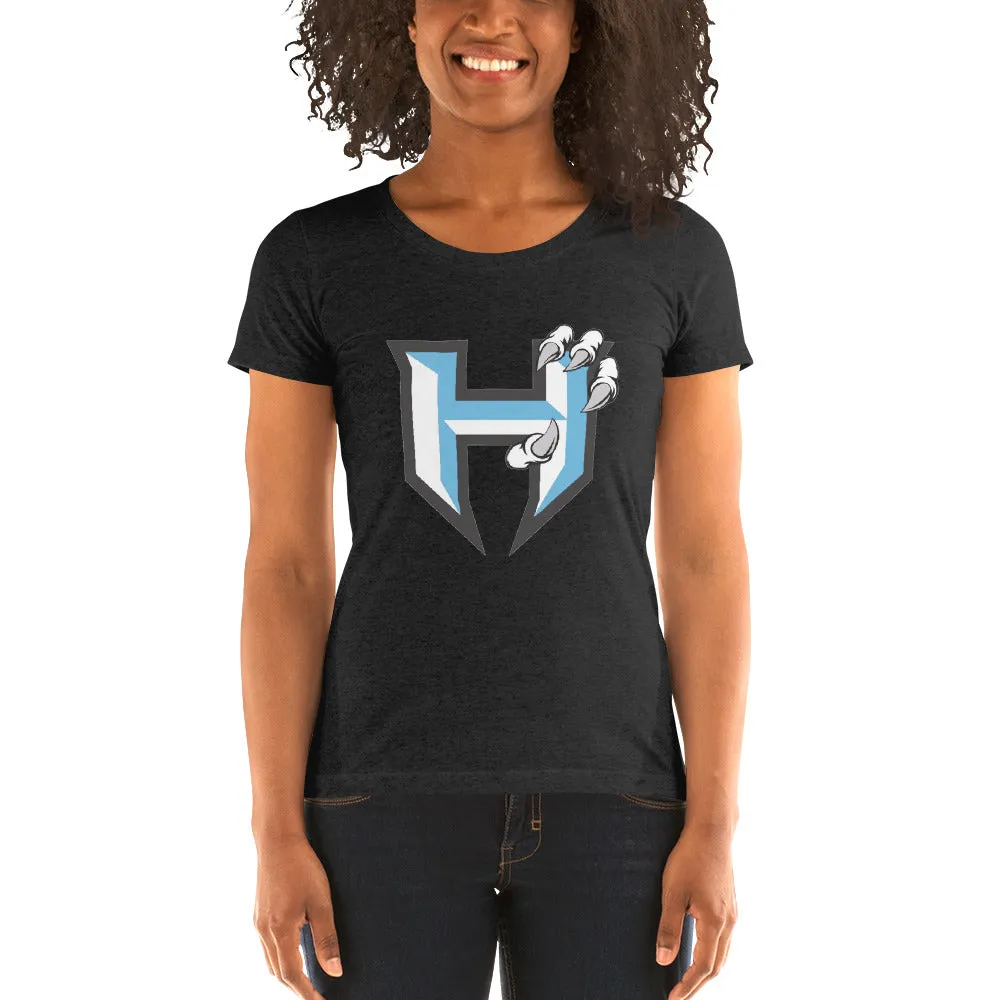 Ladies Shirt ~ Jr Hawks Classic Logo Short Sleeve