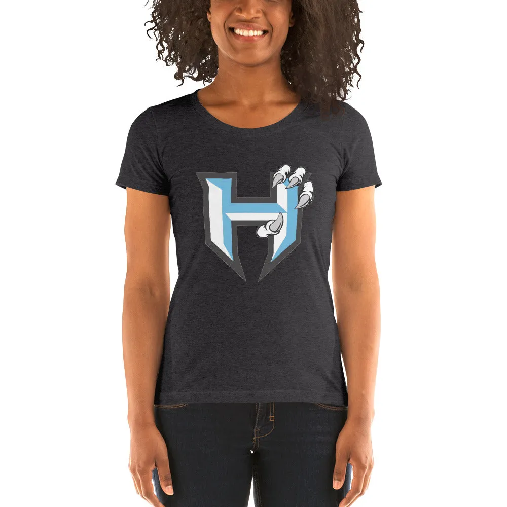 Ladies Shirt ~ Jr Hawks Classic Logo Short Sleeve
