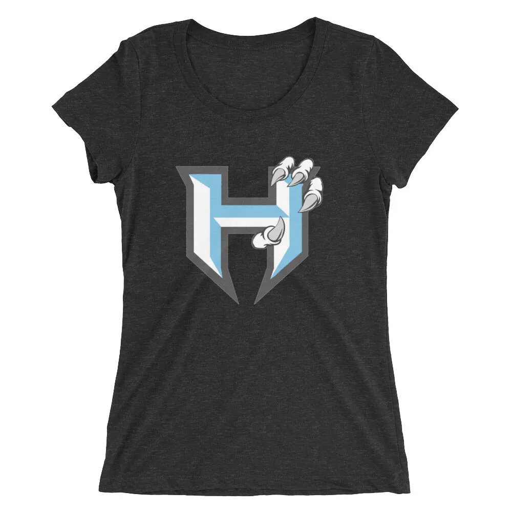 Ladies Shirt ~ Jr Hawks Classic Logo Short Sleeve