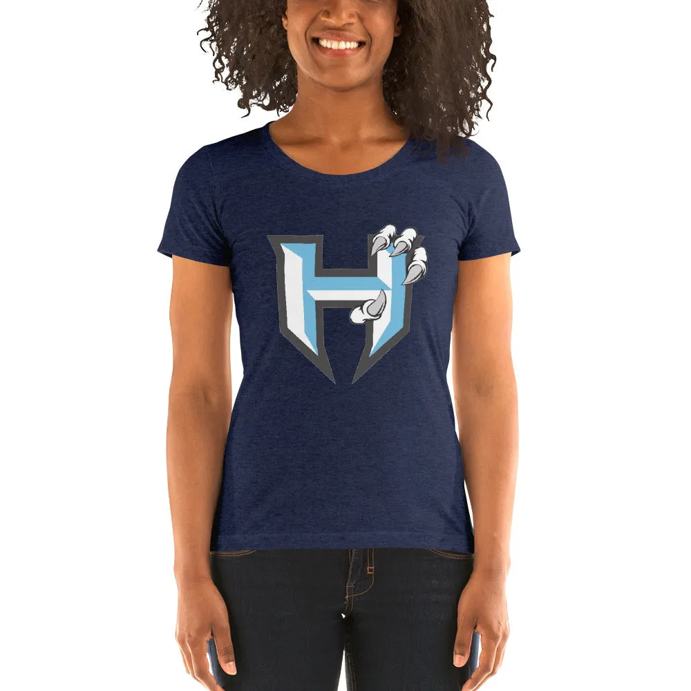 Ladies Shirt ~ Jr Hawks Classic Logo Short Sleeve