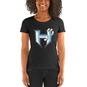 Ladies Shirt ~ Jr Hawks Classic Logo Short Sleeve