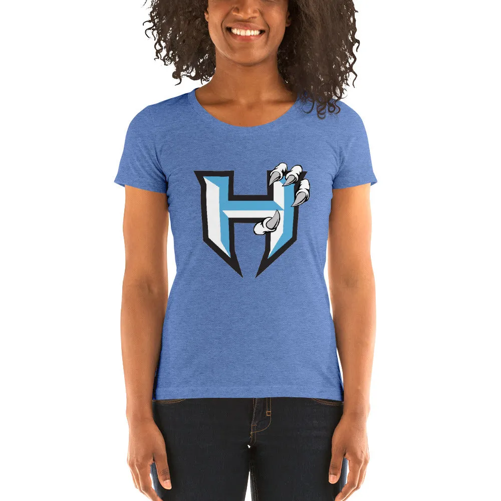 Ladies Shirt ~ Jr Hawks Classic Logo Short Sleeve