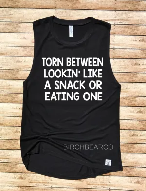 Lookin Like A Snack Tank  - Funny Workout Tank