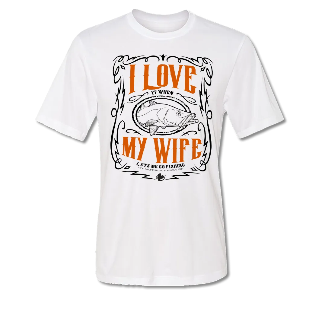 Love My Wife Short Sleeve Performance T-Shirt