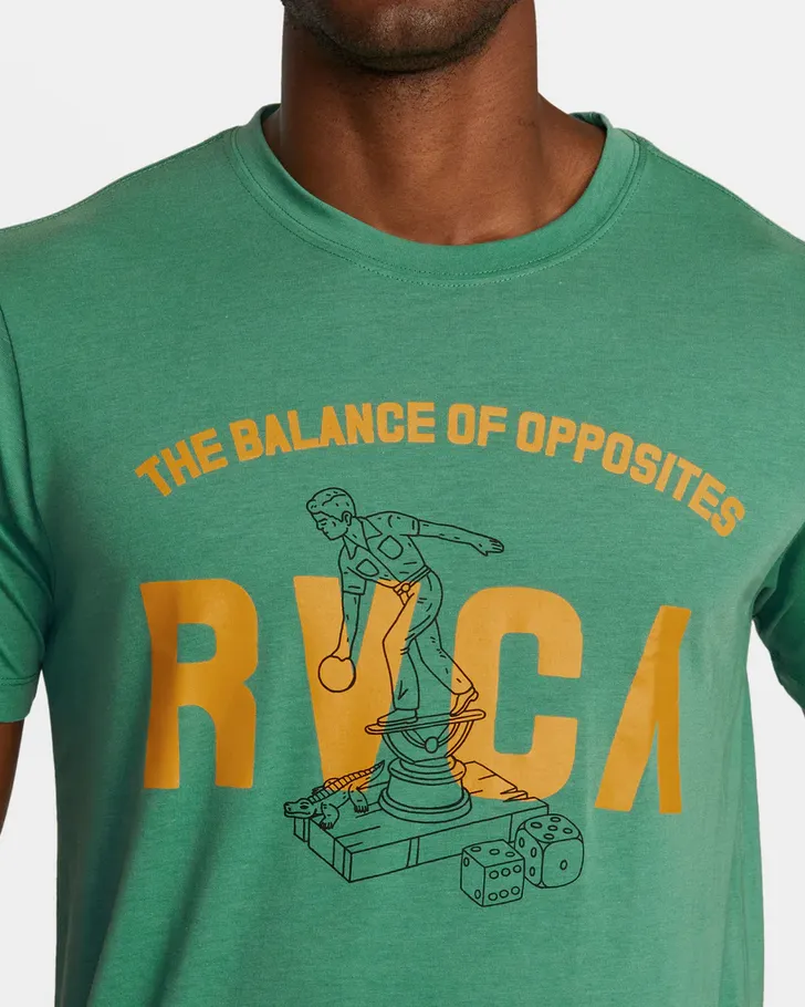 LUKE P SPORT TECH T-SHIRT - GREEN GRASS