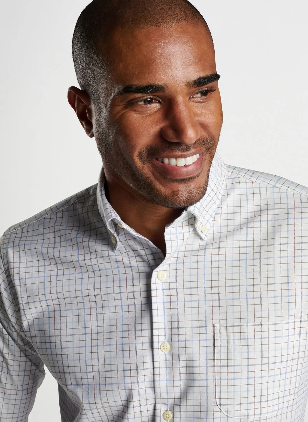 Macon Performance Jersey Polo (White)