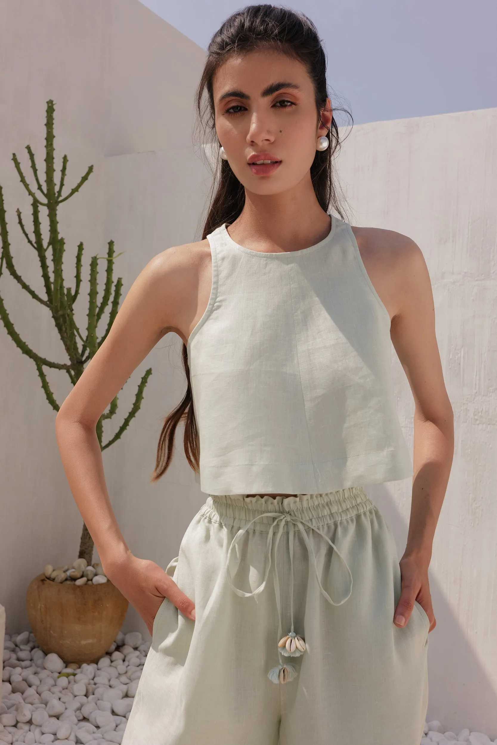 Malta Top (Mint)